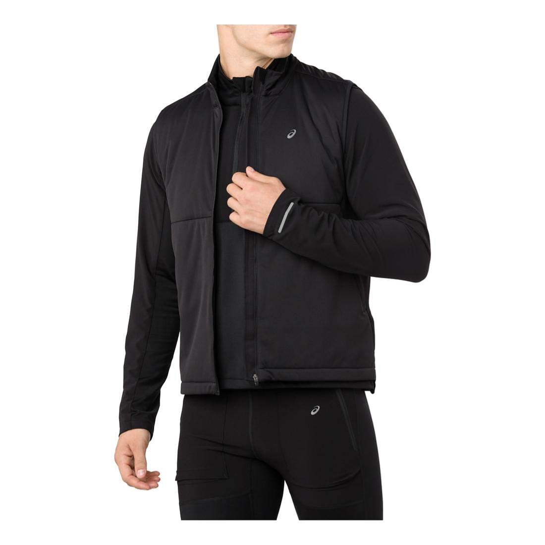 ASICS Men's Running Vest - Lightweight Breathable Reflective Workout Top for Jogging & Training | Gym, Marathon, Outdoor Sports