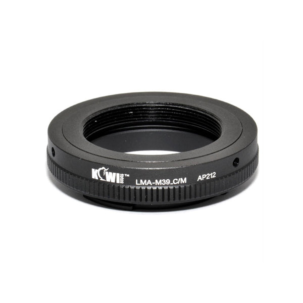 Kiwifotos M39 to Canon M Mount Adapter - Leica Screw Mount Lens to Canon Camera Adapter for Vintage Photography & Film Making