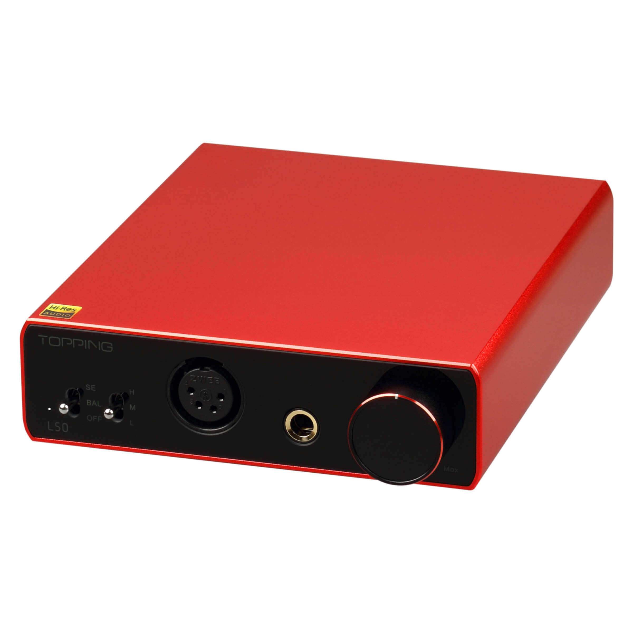 TOPPING L50 High-Performance Headphone Amplifier with NFCA Modules - Perfect for Audiophiles, Studio Recording & Home Audio Systems