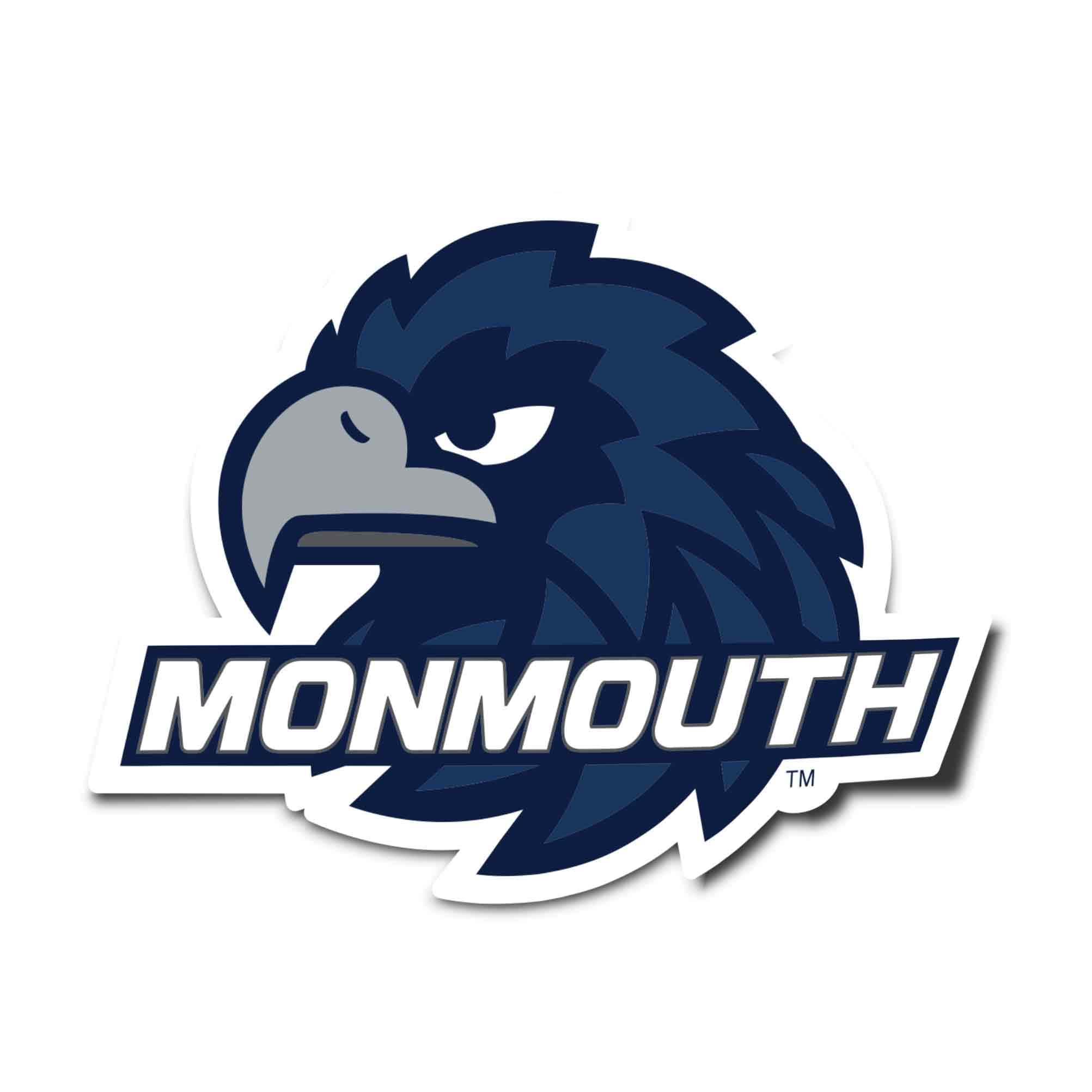 Desert Cactus Monmouth University Hawks Vinyl Decal Sticker - Waterproof Laptop, Water Bottle, Car, Scrapbook Decoration - Perfect for School Spirit, DIY Crafts & Fan Gifts