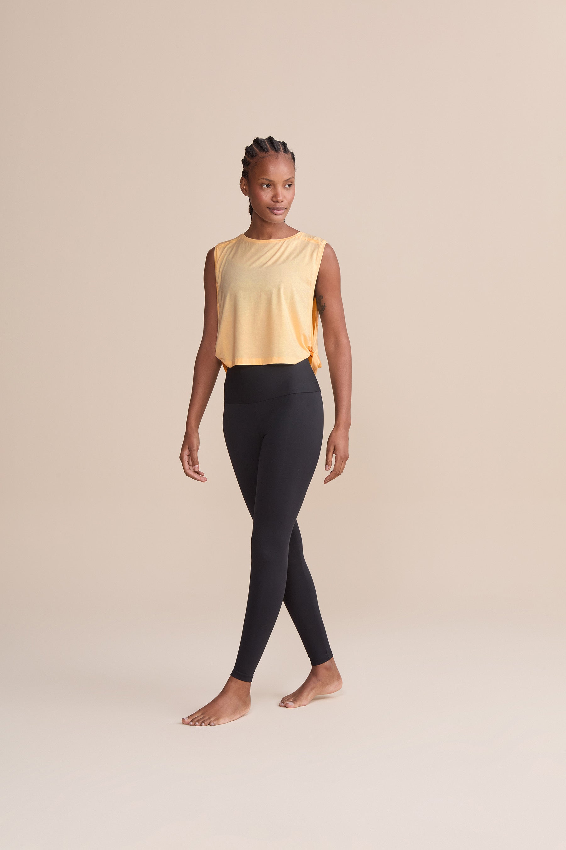 Twist Side Micromodal Tank Top for Women - Soft Stretchy Breathable Camisole - Perfect for Yoga, Workout & Summer Casual Wear