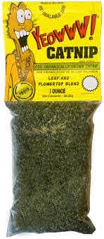 Yeowww! Premium Organic Catnip Bag - 100% Natural Catnip for Cats - Great for Playtime, Training & Stress Relief