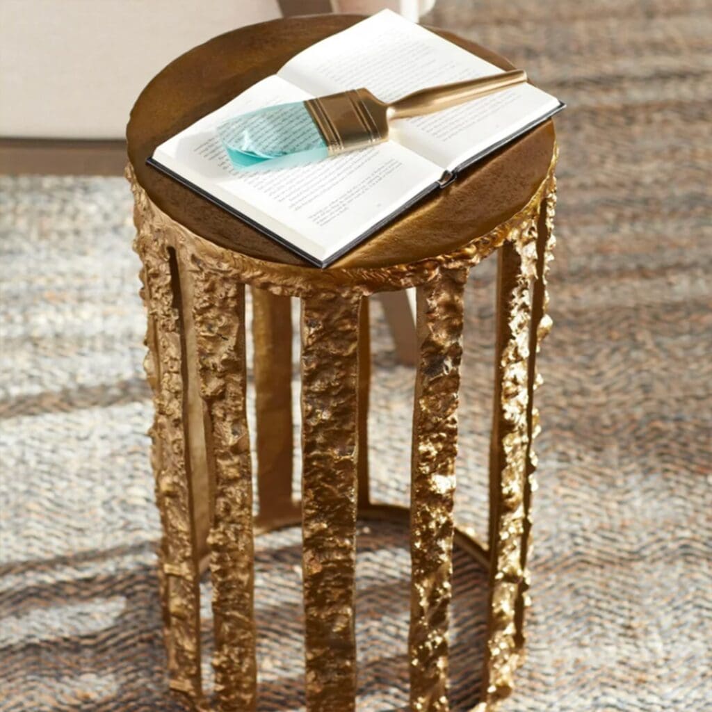 Cyan Design 11142 Lucila Large Gold Coffee Table - Elegant Living Room Centerpiece for Modern Home Decor