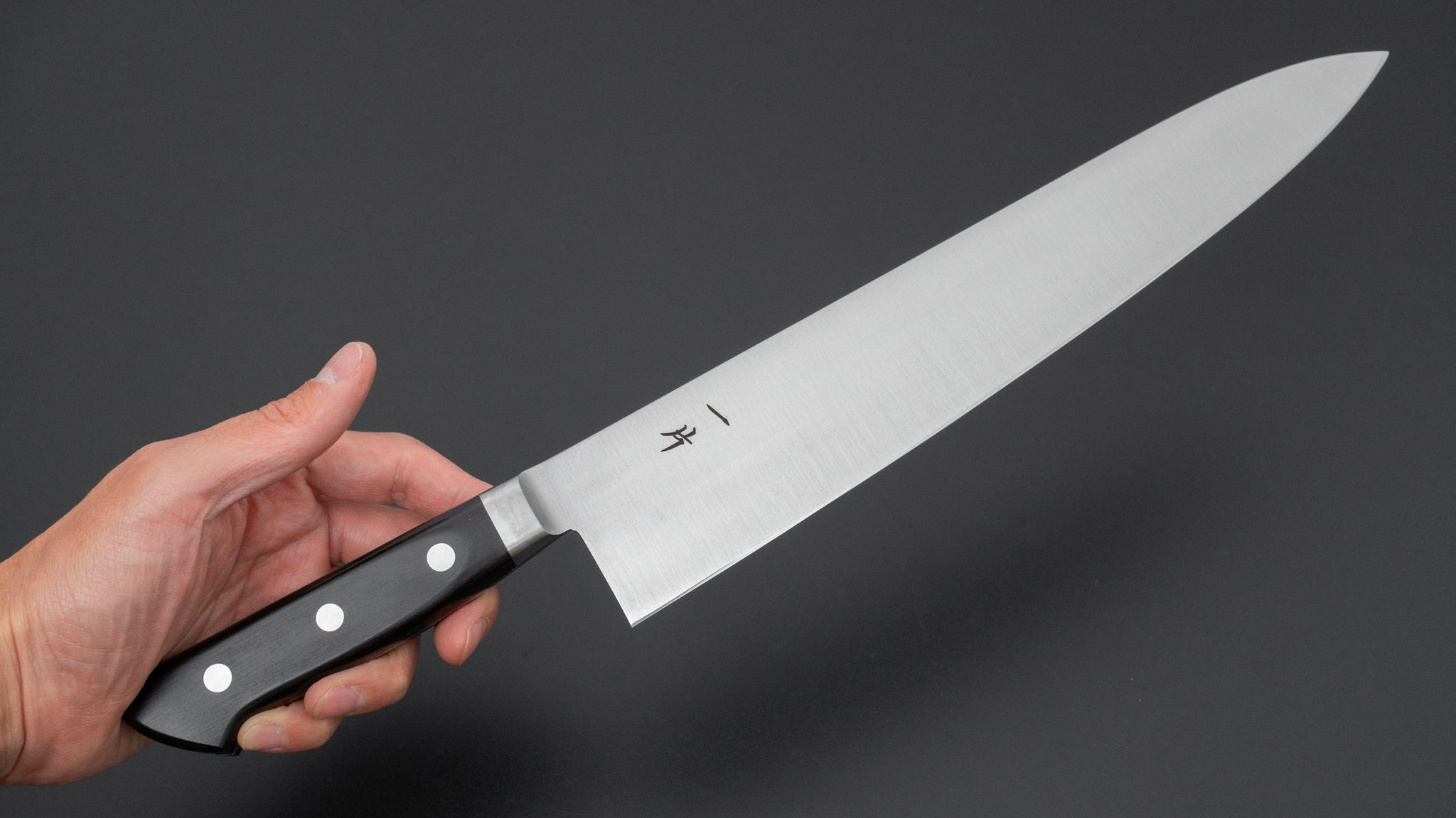 Hitohira FJ Semi Stainless Gyuto 270mm Japanese Chef Knife with Pakkawood Handle - Professional Kitchen Knife for Slicing, Dicing & Meat Cutting