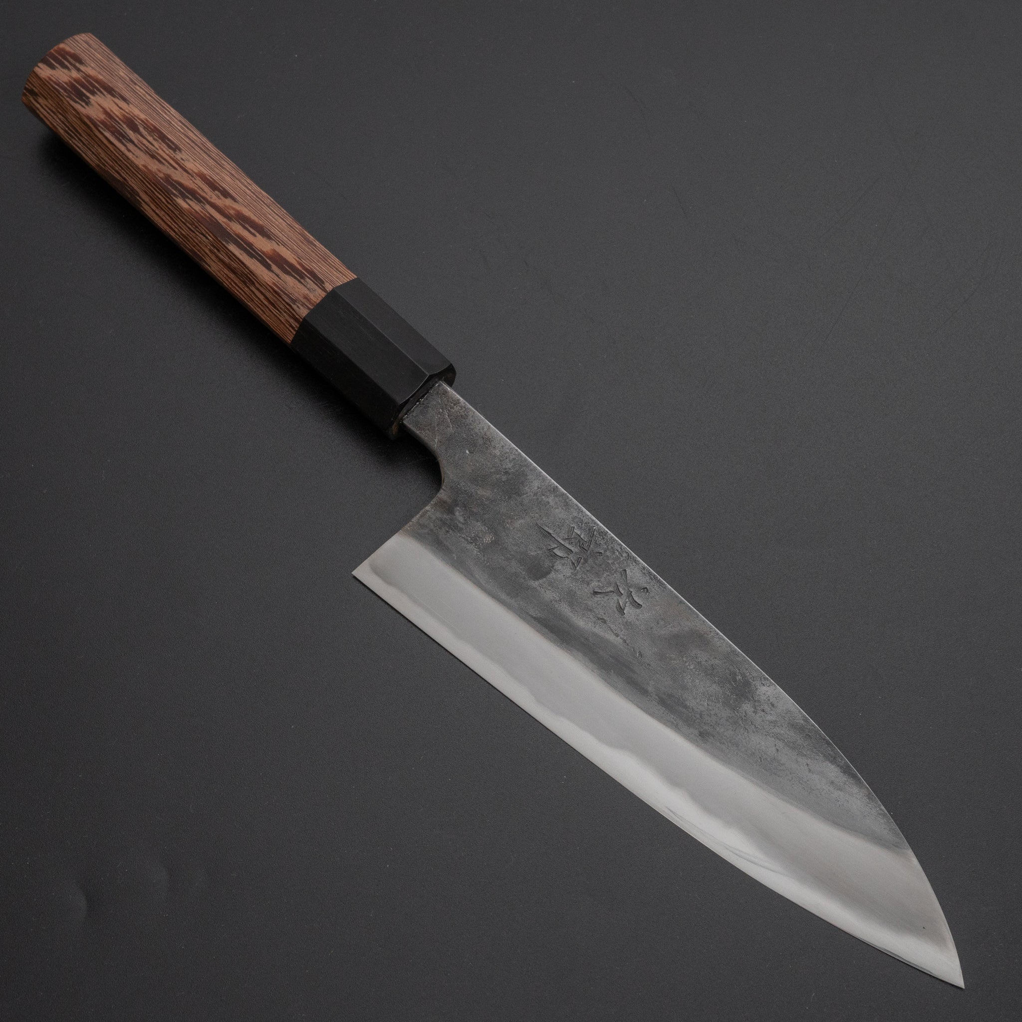 Premium Jiro Tsuchime Petty Knife 150mm - Handcrafted Japanese Kitchen Knife with Taihei Tagayasan Wood Handle (#247) - Perfect for Slicing, Dicing & Precision Cutting in Professional & Home Kitchens