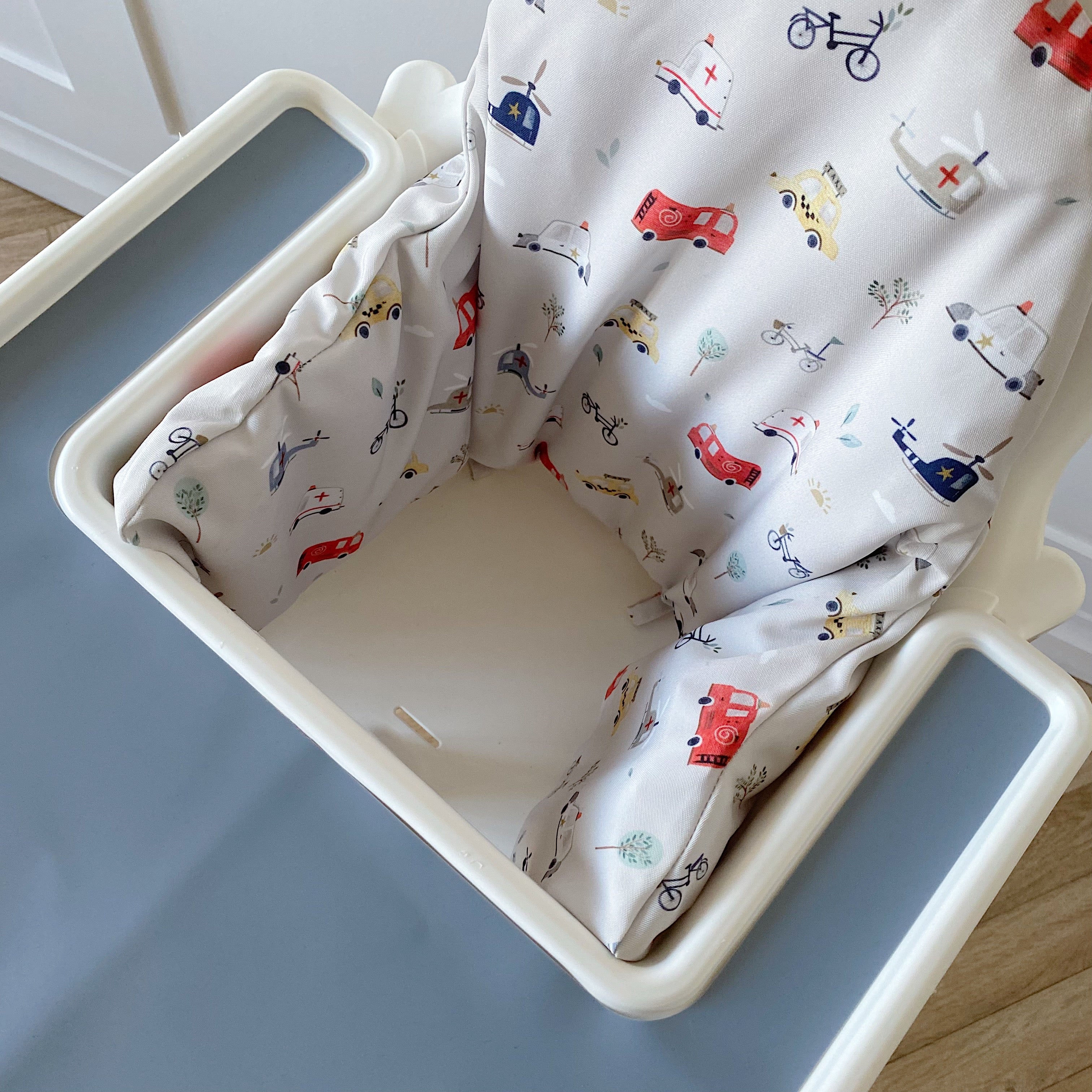 IKEA High Chair Silicone Tray Insert - Dark Gray Baby Feeding Tray for Easy Cleanup & Mess-Free Meals | Perfect for Toddlers & Infants at Home or Restaurant