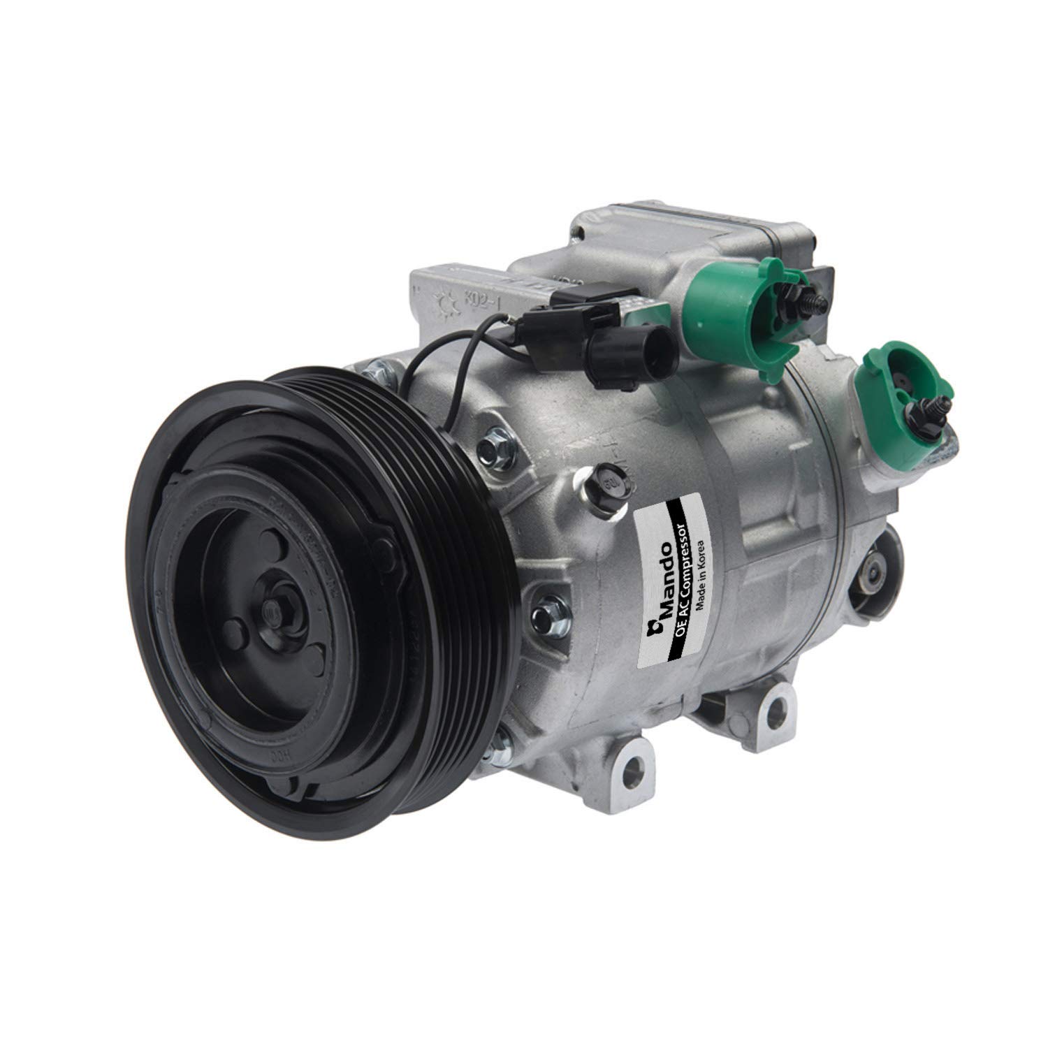 Original Equipment Mando 10A1093 AC Compressor with Clutch - Pre-Filled Oil | Compatible with [Vehicle Models] | Perfect for Car AC Repair & Replacement