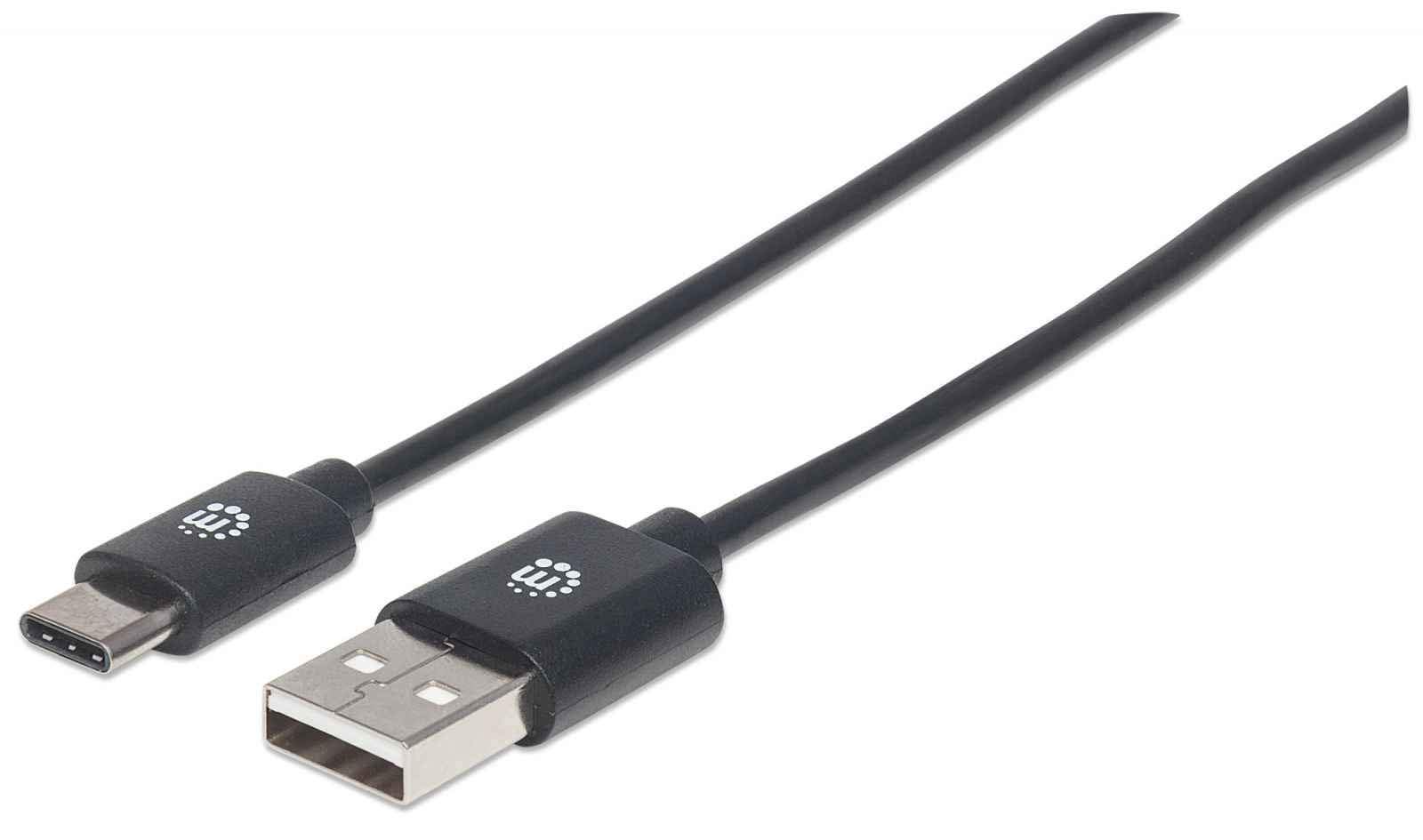 Manhattan Super Speed USB C Cable 3.1 Gen 2 Fast Charging & Data Sync (10Gbps) for iPhone 15, MacBook, iPad, Samsung Galaxy - Perfect for Home, Office & Travel Charging