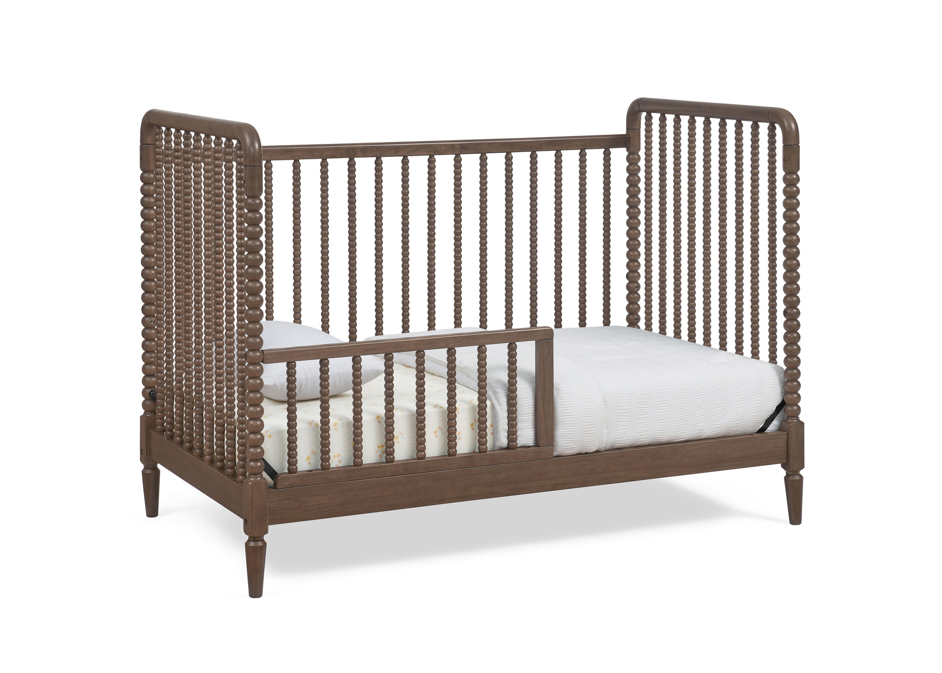 Saint 4-in-1 Convertible Baby Crib - Toddler Bed, Daybed & Full-Size Bed - Safe & Stylish Nursery Furniture for Boys & Girls - Perfect for Newborns to Teens Bedroom Decor