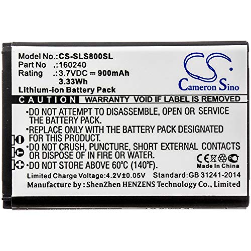 (2 Pack) 900mAh 3.7V Replacement Battery for SteelSeries Arctis Pro Wireless & Siberia 800/840 Headsets - Long-Lasting Li-ion Power for Gaming, Streaming & Wireless Audio