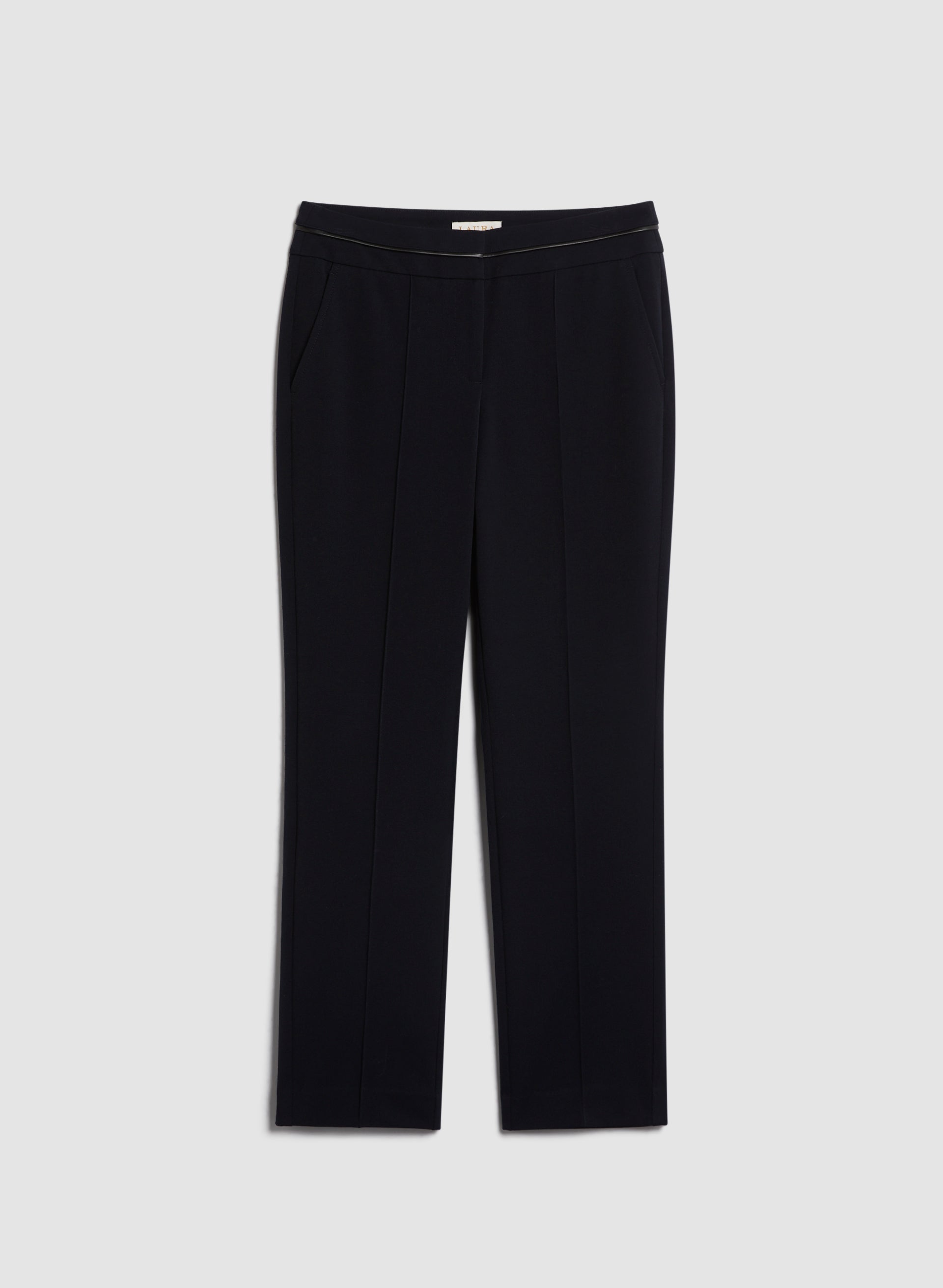 City Fit Straight Leg Pants for Women - High Waist Comfortable Office Work Trousers | Perfect for Business Casual, Travel & Everyday Wear