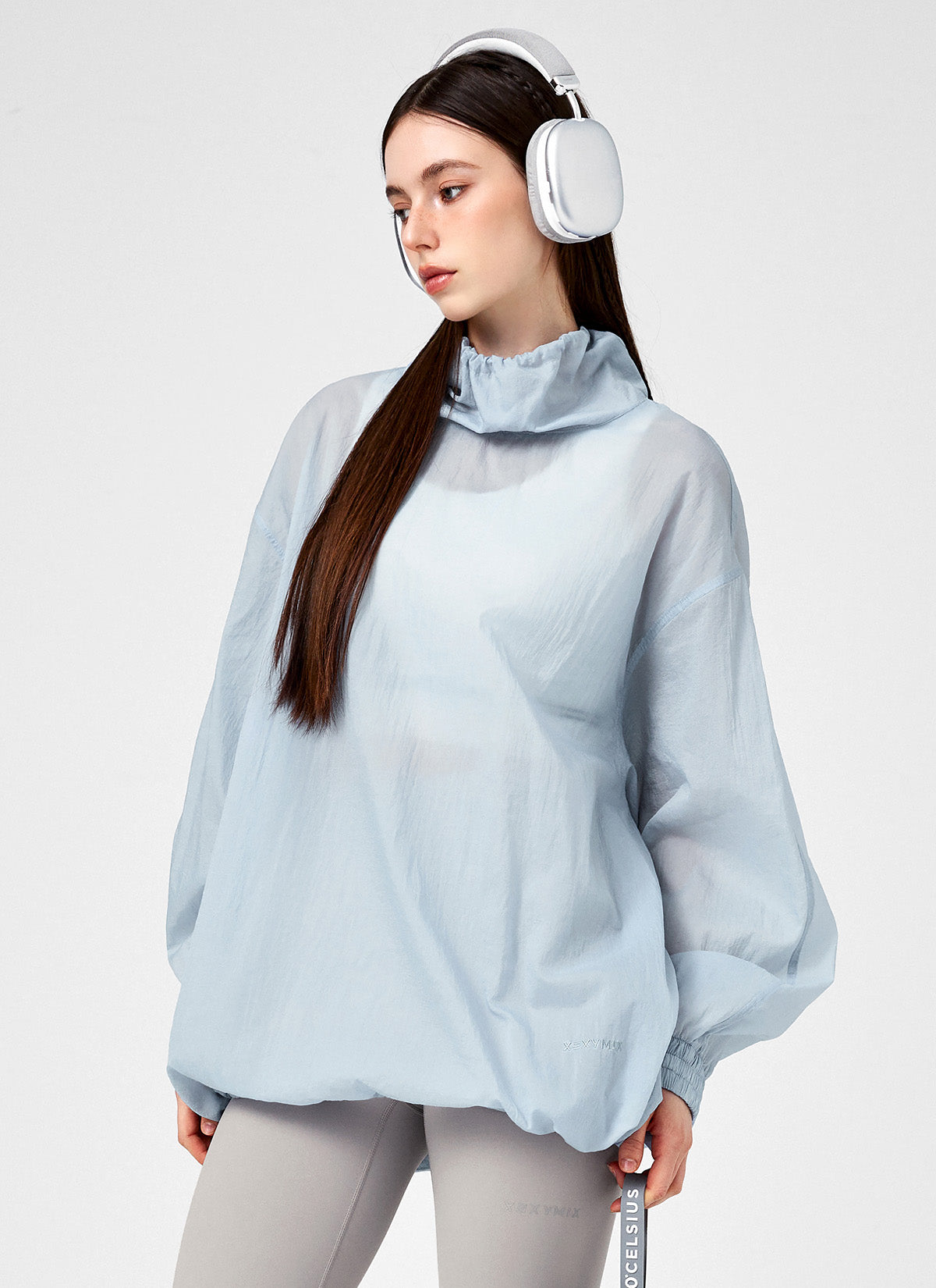 Lightweight Sheer Cover-Up Anorak Jacket for Women - Perfect for Beach, Pool, and Summer Outdoor Activities