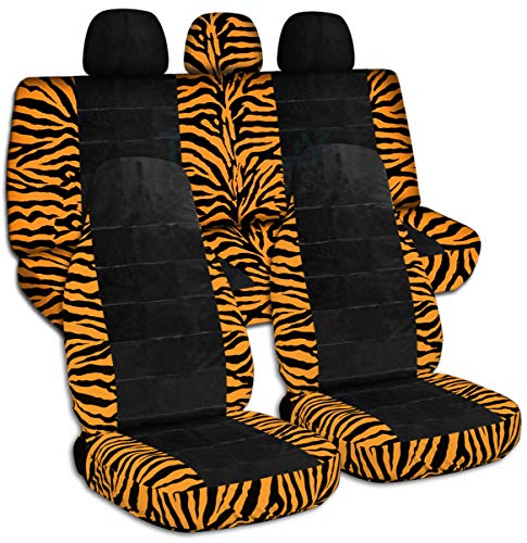 Orange Zebra & Black
