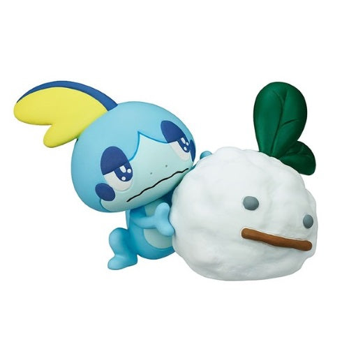 Pokemon Sword & Shield Play In Snow 1 Inch Takara Tomy Mini Figure - Collectible Toy for Kids & Fans - Perfect for Display, Gifts & Game Themed Decor
