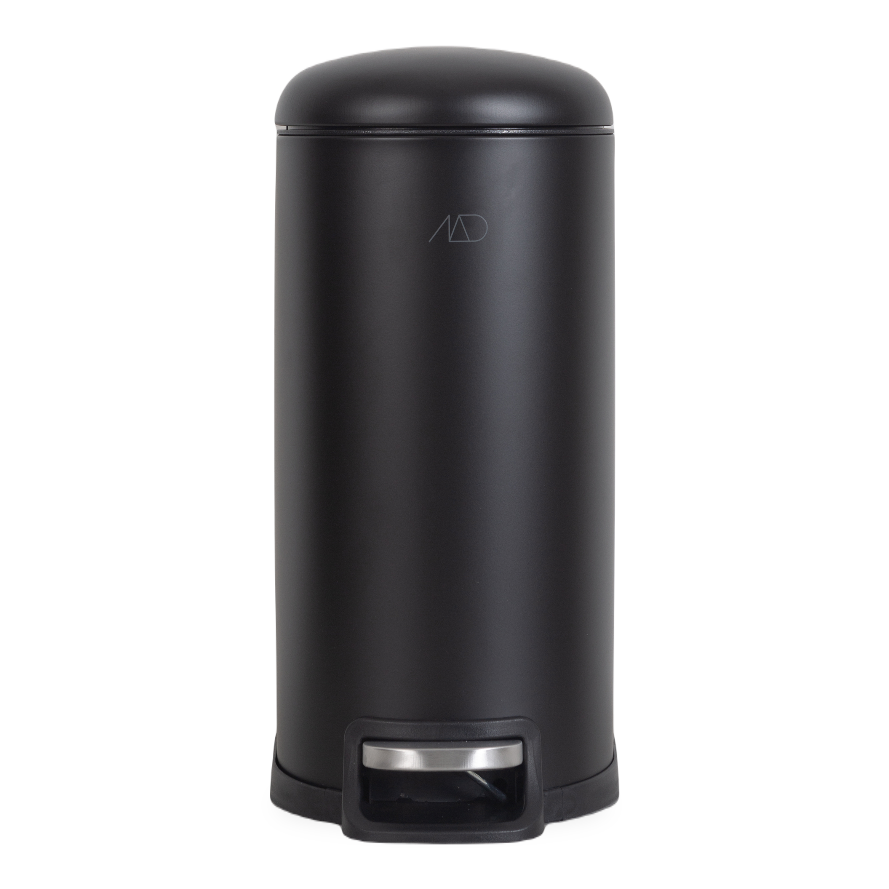Stainless Steel Foot Pedal Trash Can - 13 Gallon Touch-Free Garbage Bin for Kitchen, Bathroom, Office & Home Use