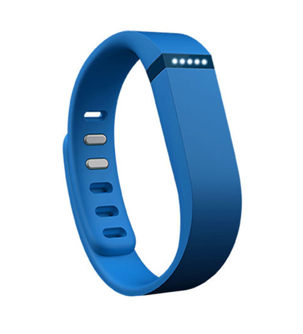 FitBit Flex Wireless Activity & Sleep Tracker Wristband - Blue | Monitor Fitness, Steps & Sleep Patterns for Active Lifestyles