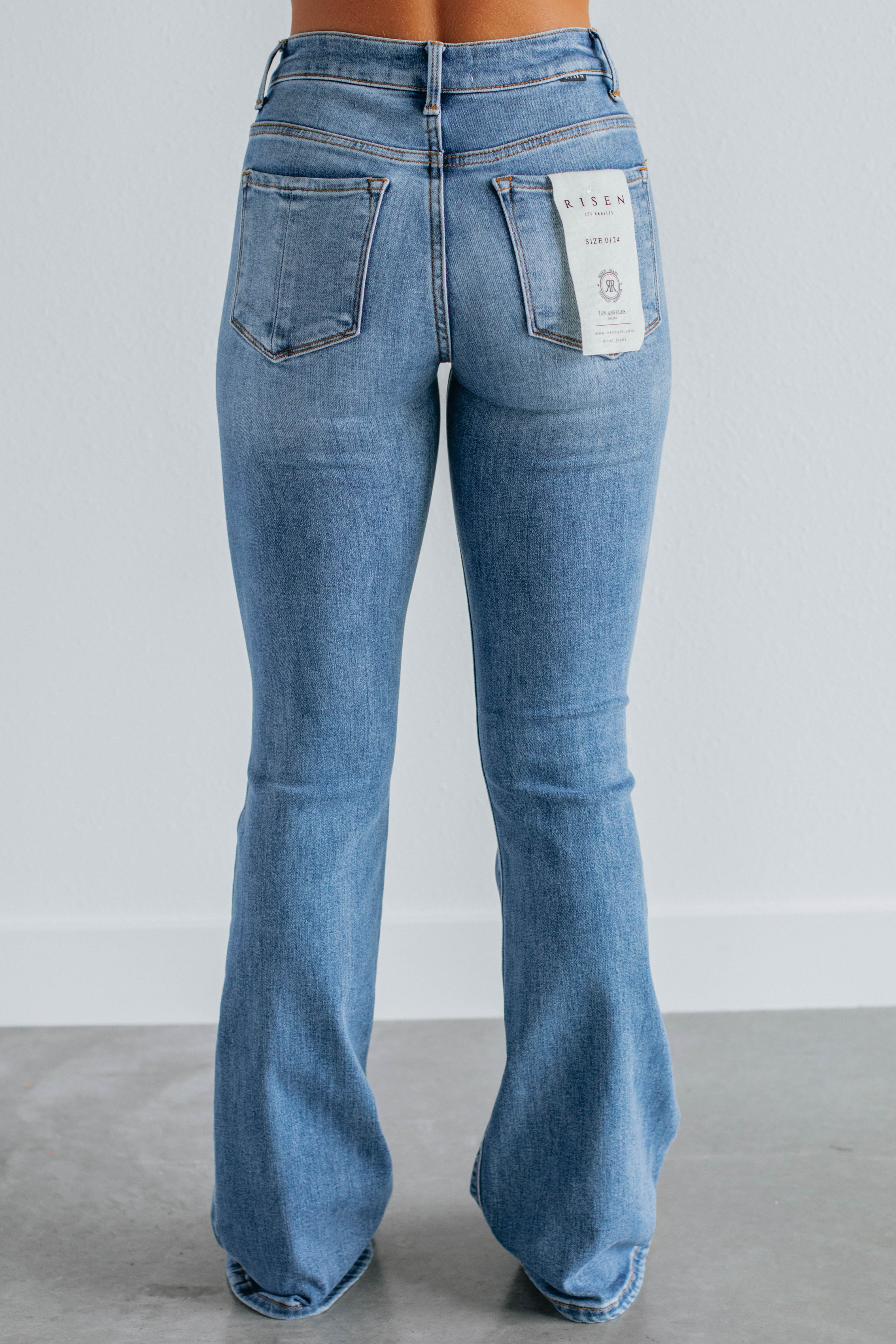 Dorian Risen Jeans - Medium Wash Denim Jeans for Men | Comfortable & Stylish for Casual Wear, Work & Everyday Outfits