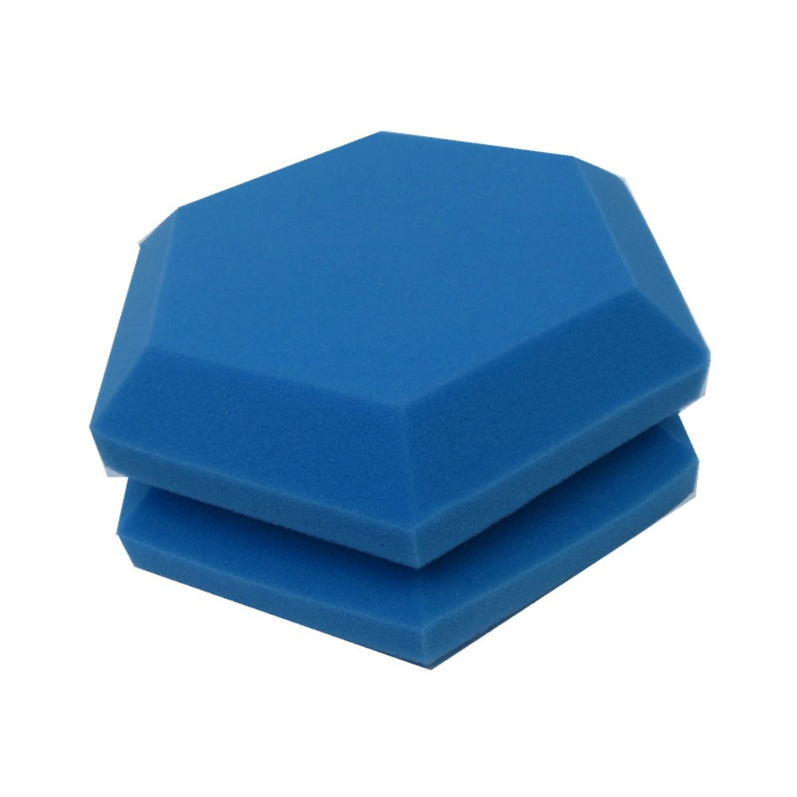 Flyafish 12PCS Hexagonal Acoustic Foam Panels - High Density Soundproofing & Flame Retardant Wall Padding for Home Studio, Office & Music Room Noise Reduction