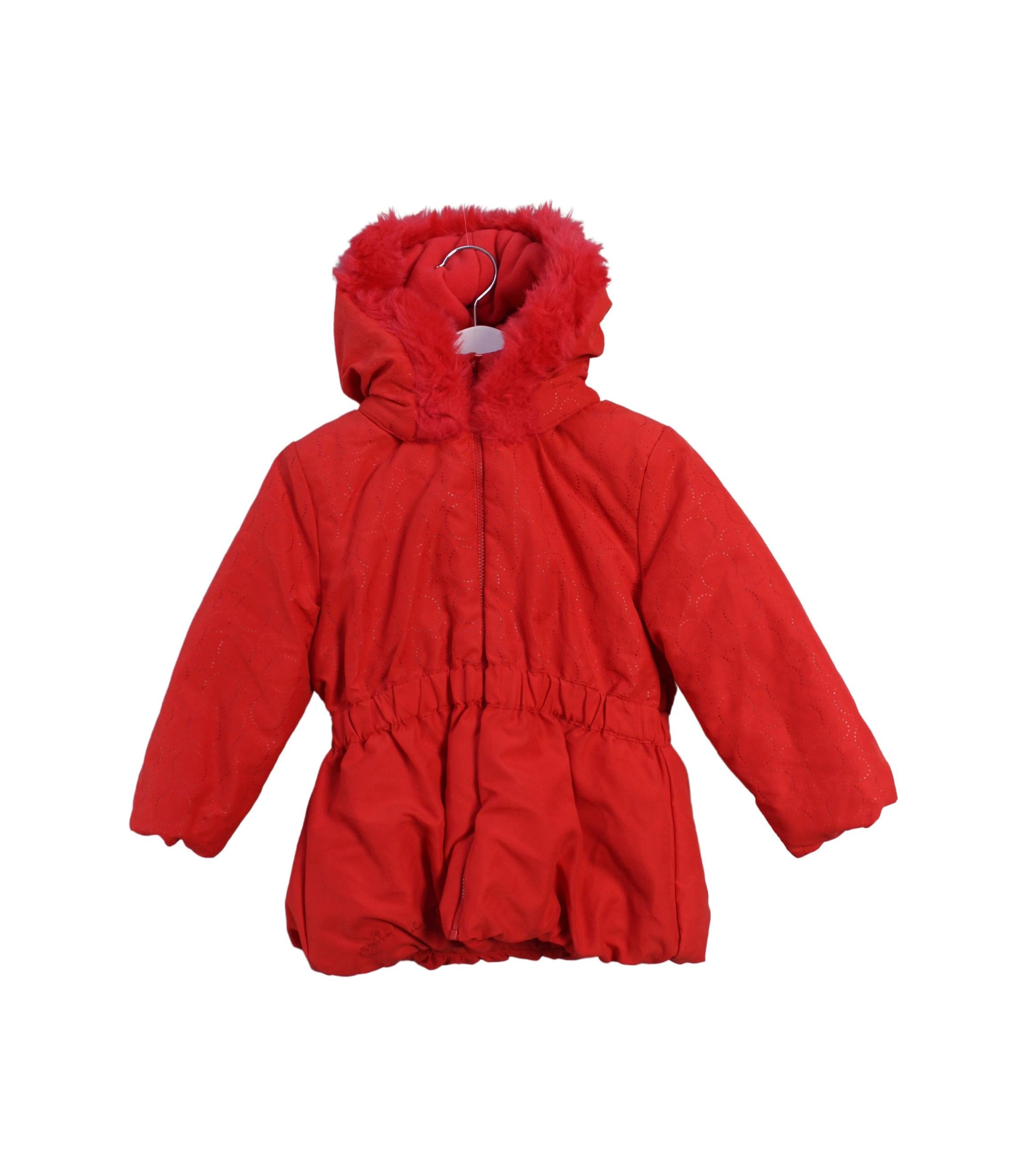 Agatha Ruiz De La Prada Puffer Coat for Girls 3T - Warm Winter Jacket for Toddler Girls, Perfect for Outdoor Play & Cold Weather