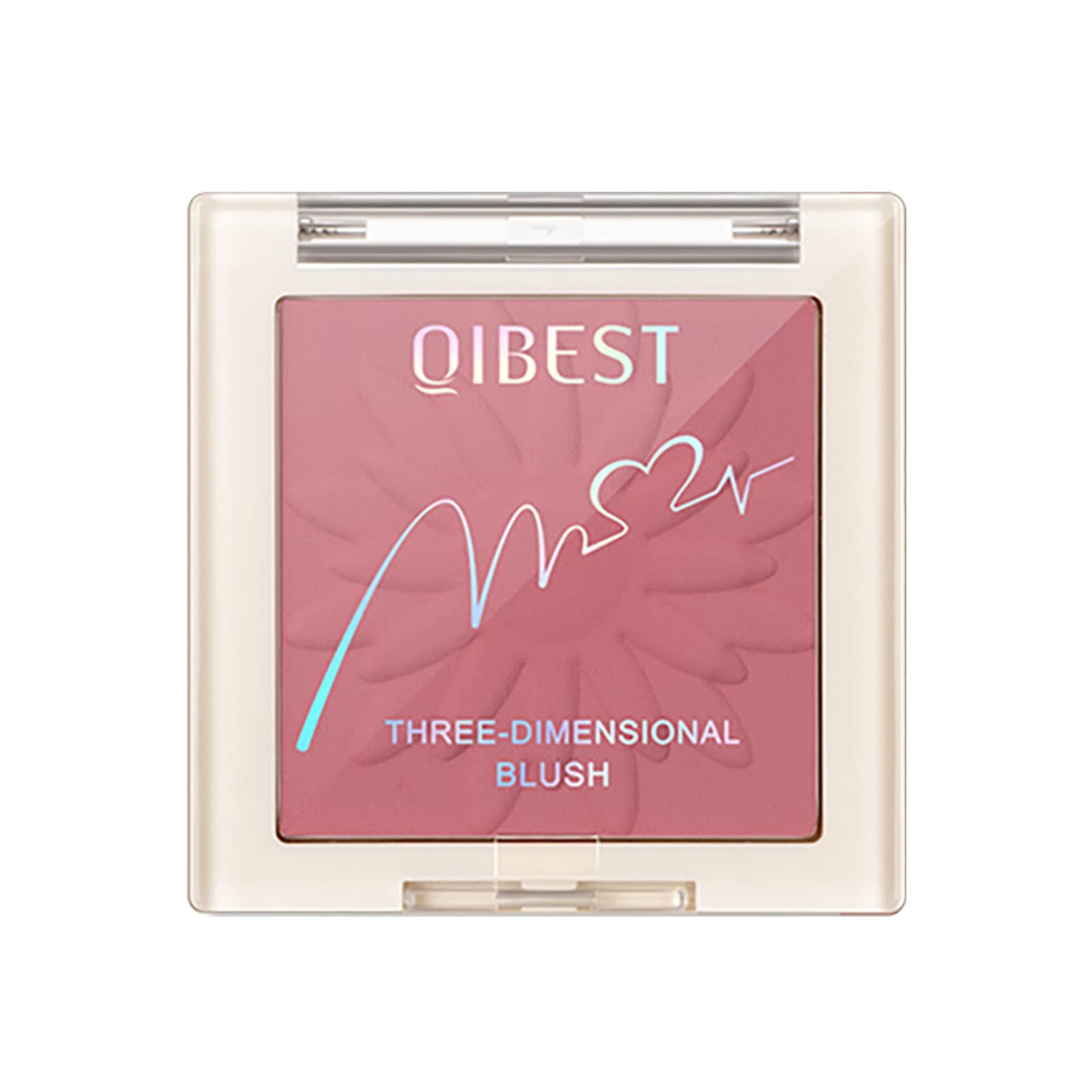 Blush Palette Set - 3-in-1 Powder Blush & Highlighter Kit with Mirror | Portable Makeup for Cheeks, Contouring & Highlighting | Perfect for Travel, Daily Use & Professional Makeup Artists