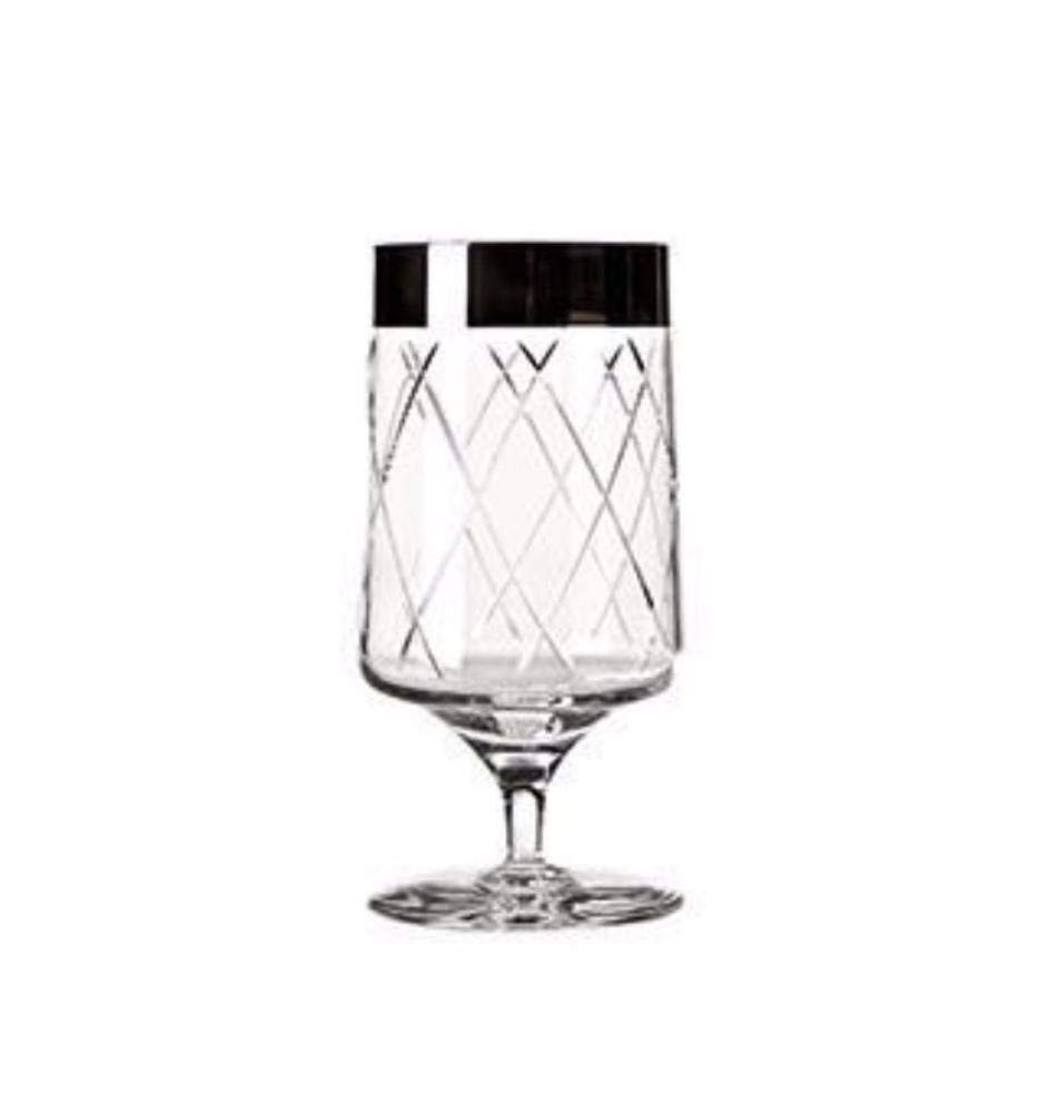 Biarritz Crystal Water Goblet - Elegant Glassware for Fine Dining, Wedding & Special Occasions | Premium Cut Crystal Cups for Wine, Champagne & Cocktails