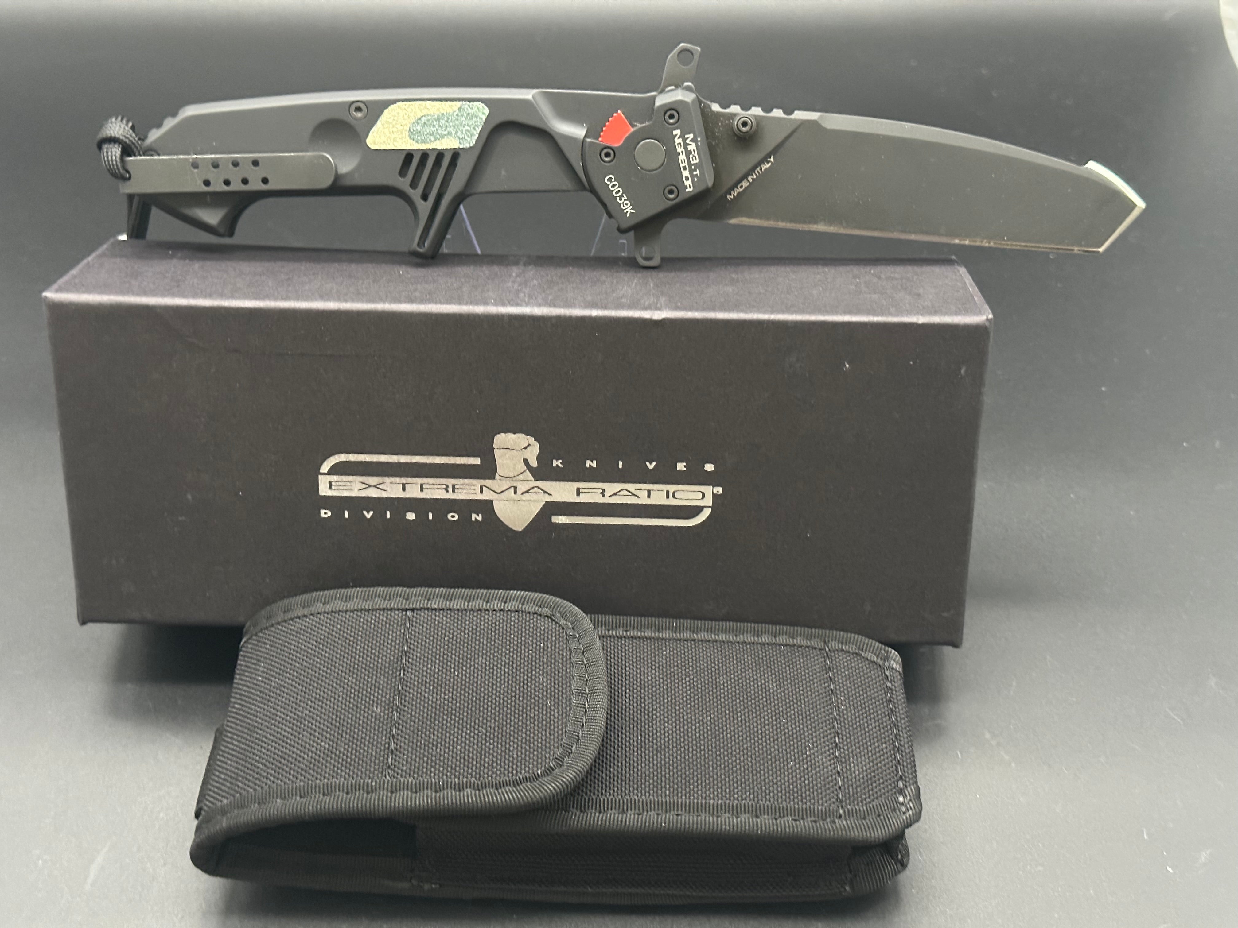 Extrema Ratio Ingredior Tanto MF3 Tactical Knife - High-Performance Fixed Blade for Outdoor Survival, Camping & Hunting | Durable Stainless Steel with Ergonomic Grip