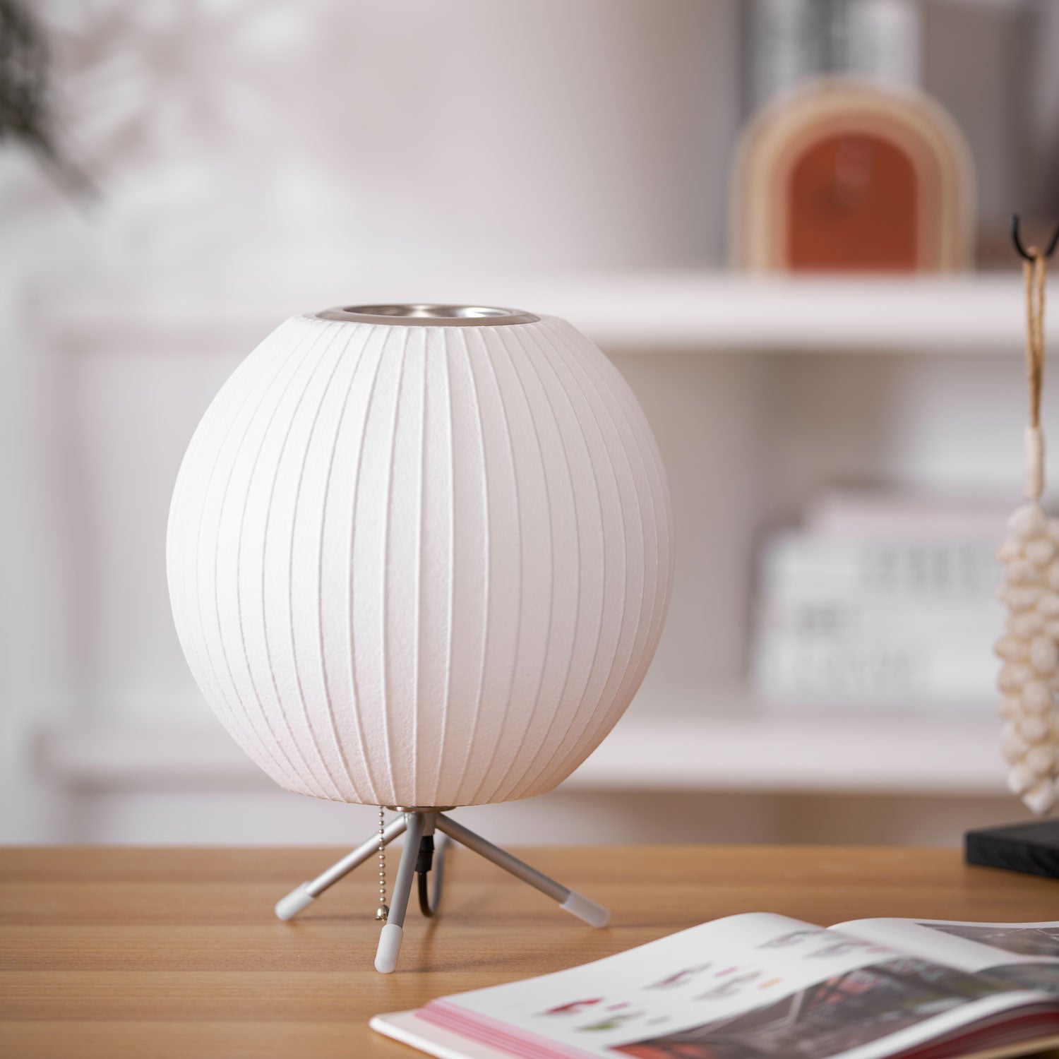 Nelson Tripod Table Lamp - Modern Adjustable LED Desk Light for Home Office, Bedroom & Living Room - Perfect for Reading, Working & Decor