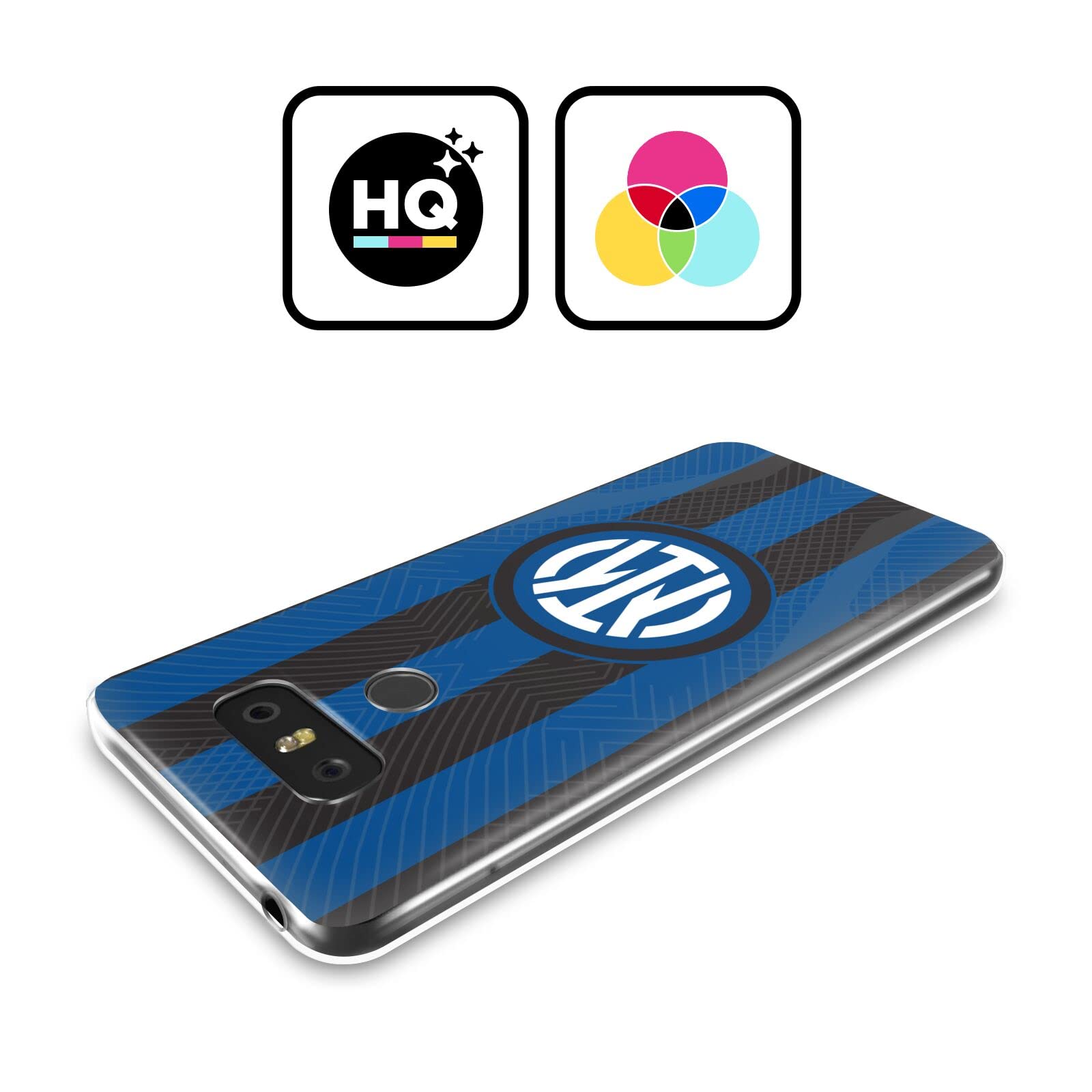 Head Case Designs Officially Licensed Inter Milan 2022/23 Home Crest Gel Case for LG G8 ThinQ – Durable Protection for Gaming & Daily Use