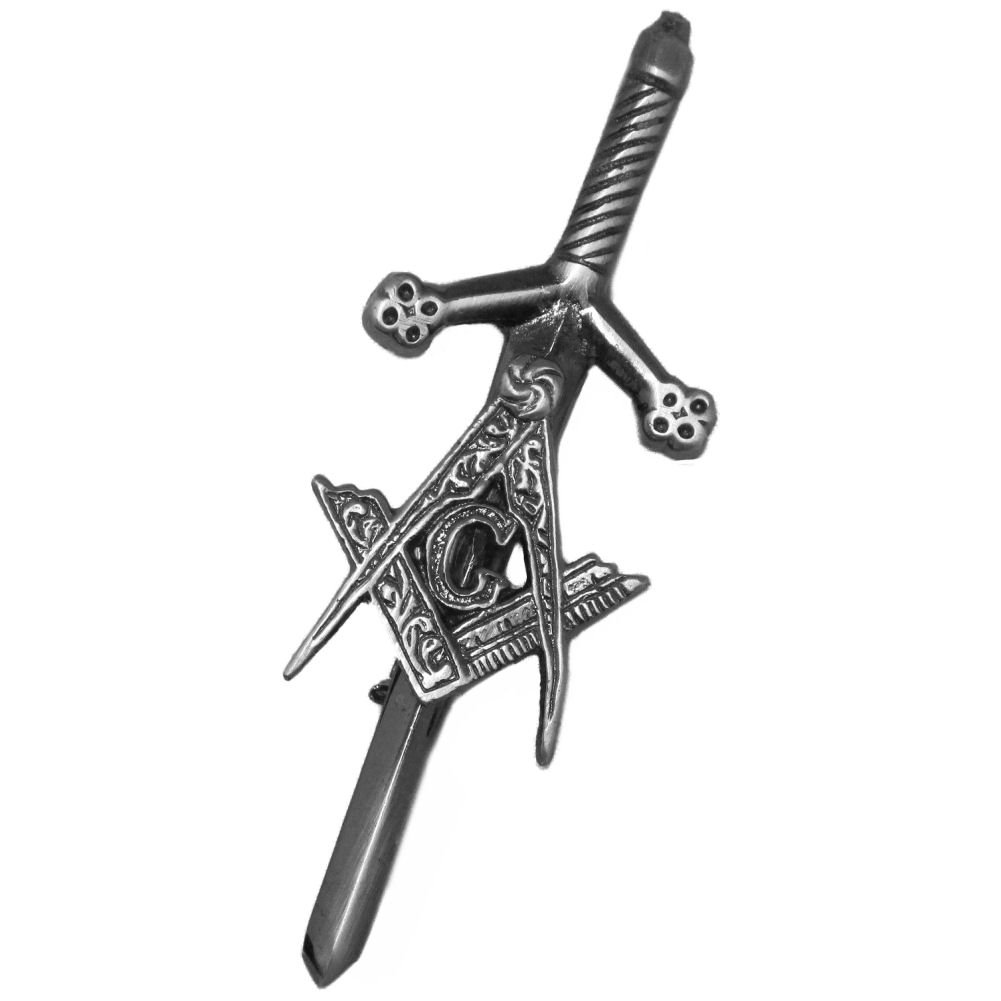 Elegant Decorative Kilt Pin with Gift Box - Perfect for Scottish Highland Dress, Weddings & Formal Events