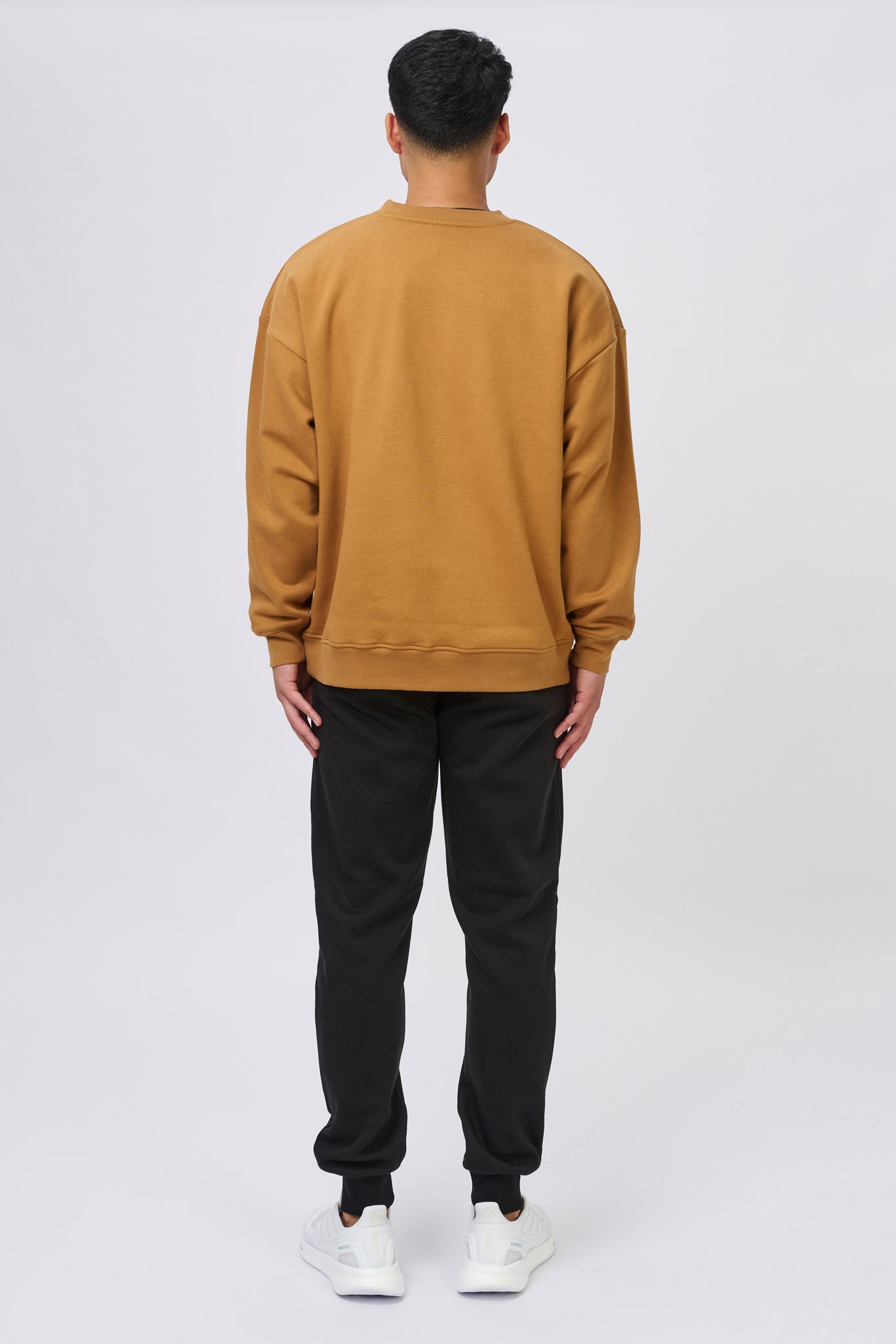 Champion Men's Script Tonal Brown Sweatshirt - Comfortable Cotton Pullover Hoodie for Casual Wear, Gym & Outdoor Activities