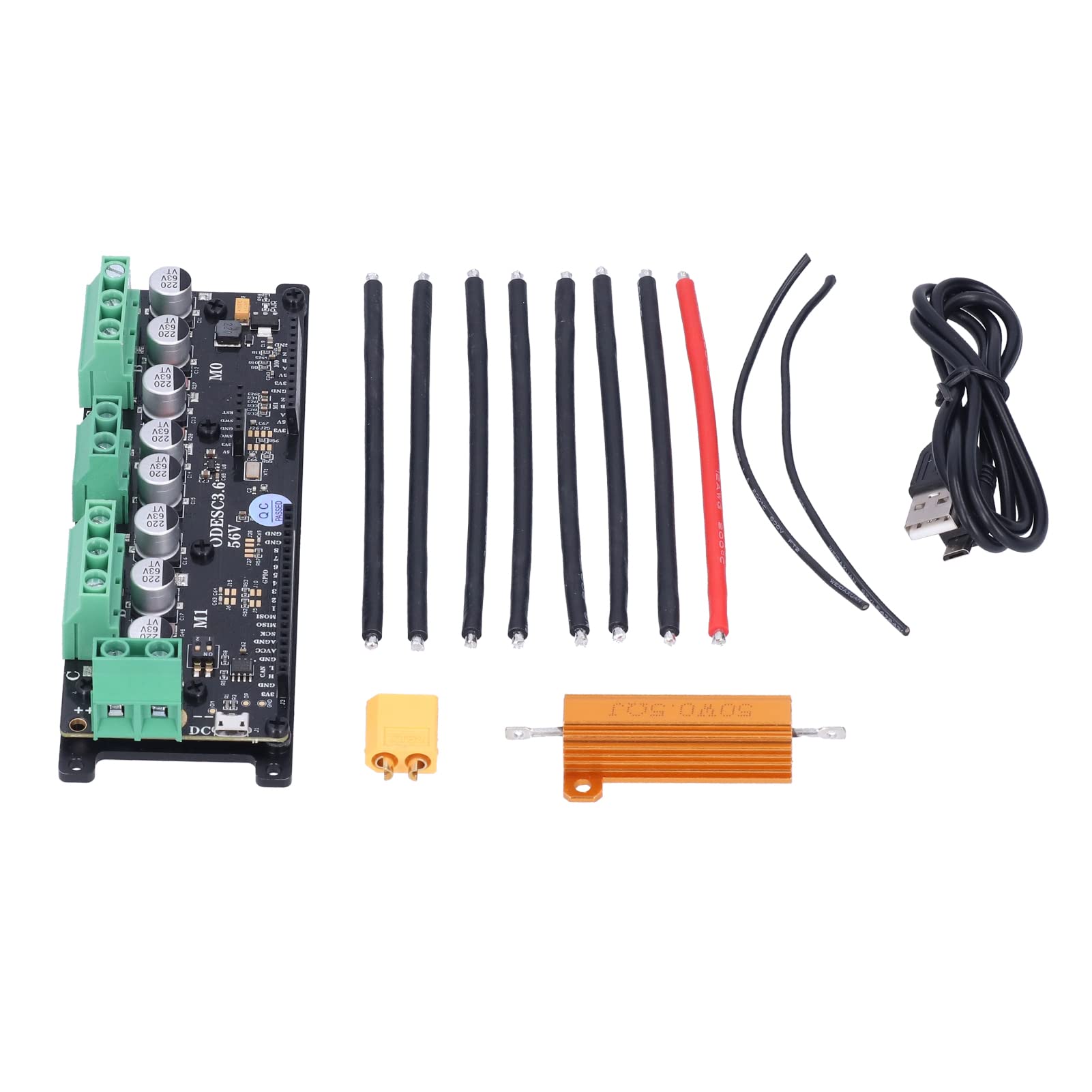High-Power Dual-Drive FOC BLDC Controller for Brushless Wiper Motors - Optimized Performance for Automotive, Marine & Industrial Applications