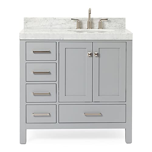 Grey- Oval Sink