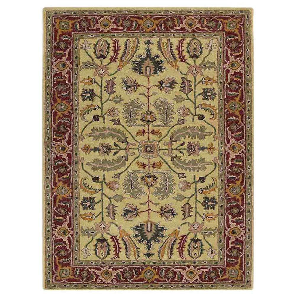 Luxury Hand Tufted Area Rug - Soft Premium Wool Carpet for Living Room, Bedroom & Dining Room Decor | Non-Slip Backing, Easy to Clean