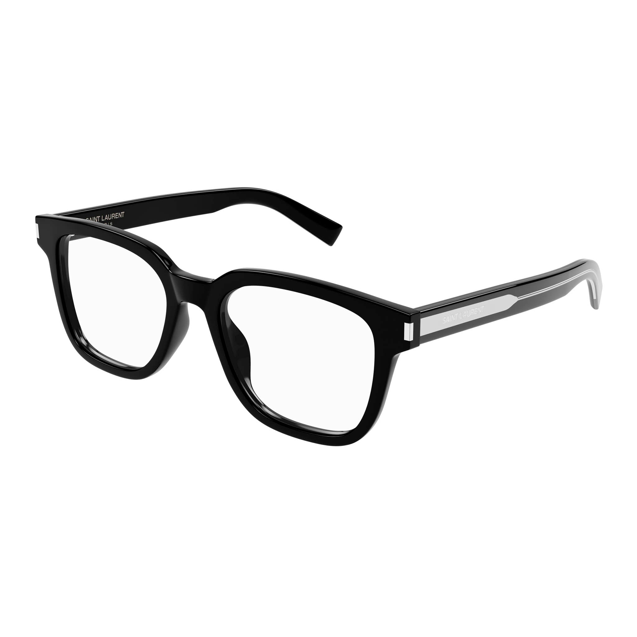 Saint Laurent SL 711 O 001 Black 52mm Optical Glasses - Luxury Designer Eyewear for Men & Women | Perfect for Fashion, Office & Everyday Wear