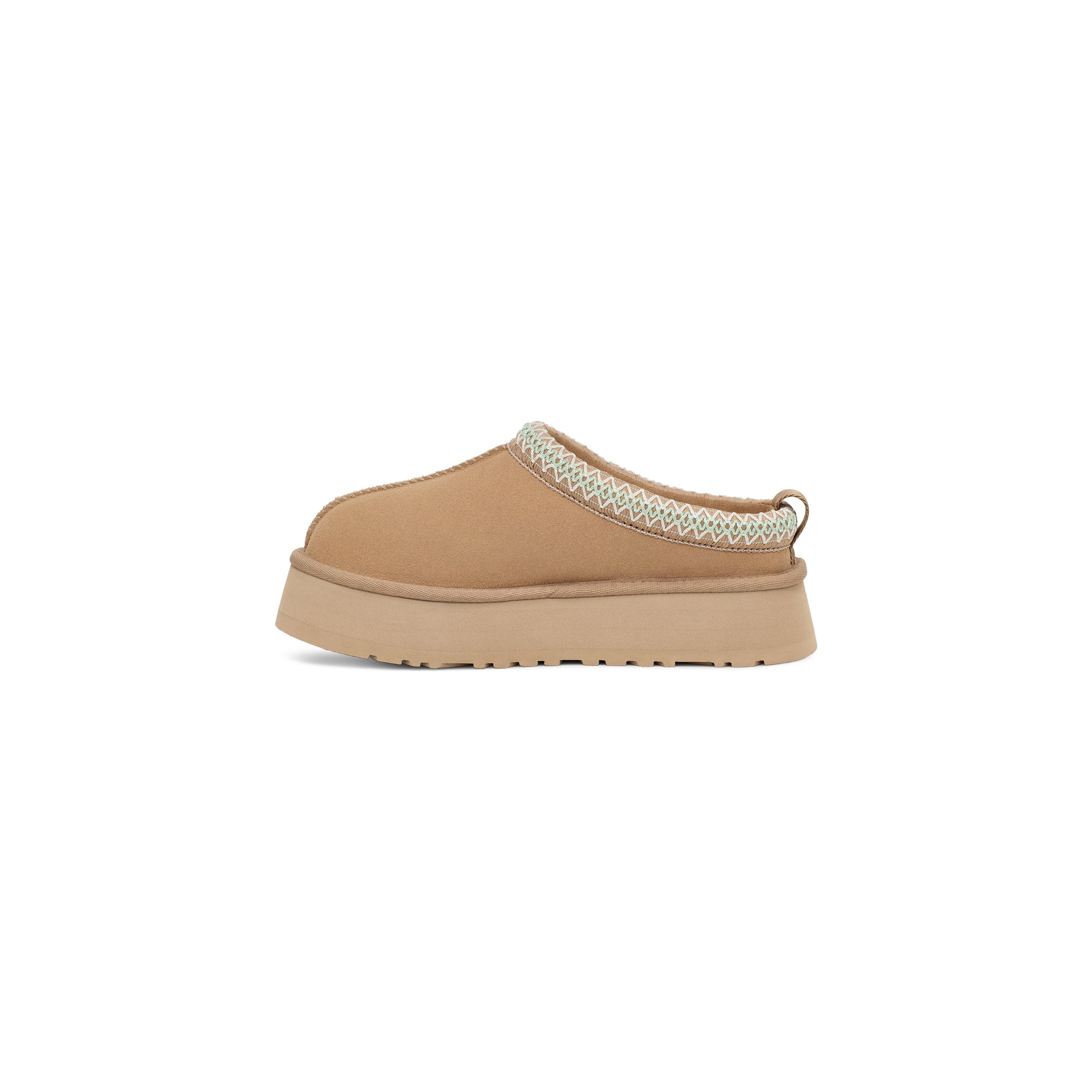 UGG Women's Tazz Slipper - Cozy Faux Fur Lined House Shoes in Sand Color | Perfect for Indoor Comfort, Lounging & Winter Warmth