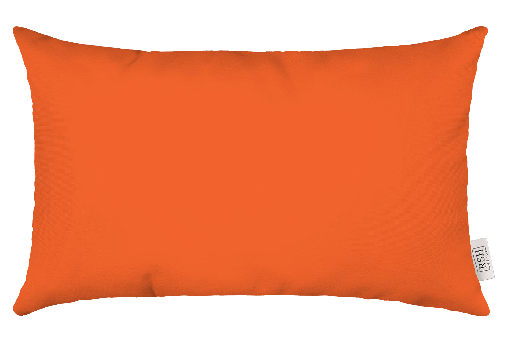 Sunbrella Canvas Oranges Lumbar Throw Pillow - Waterproof & Fade-Resistant Decorative Cushion for Outdoor & Indoor Use - Perfect for Patio, Sofa, Bedroom Decor