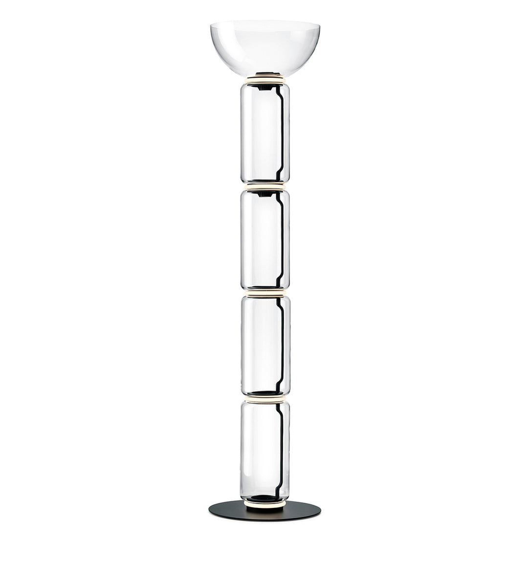 Modern Noctambule Floor Lamp - Adjustable LED Standing Light for Living Room, Bedroom & Office - Energy Efficient Dimmable Reading Lamp with Remote Control - Perfect for Night Reading, Relaxing & Decor