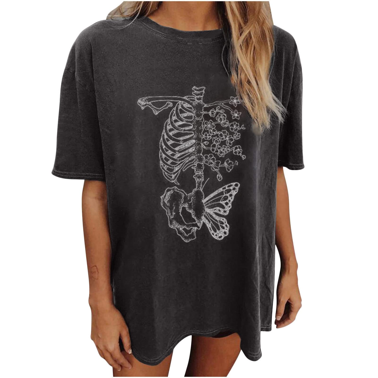 2022 Women's Workout Tops - Casual Long Loose Tunic Blouse T-Shirts | Trendy Gym & Yoga Wear for Running, Fitness & Daily Wear