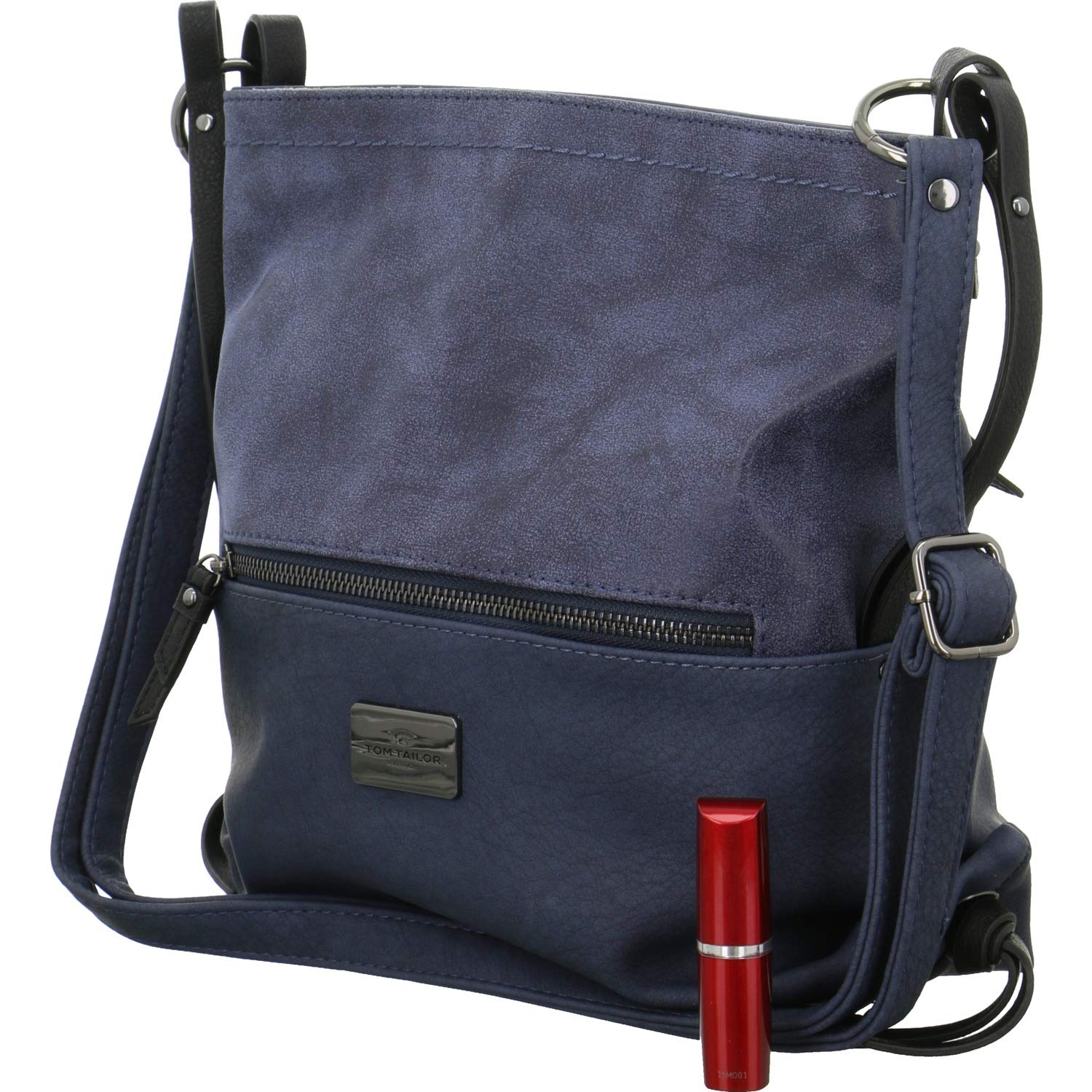 TOM TAILOR Cross-Body Bag for Women, Stylish Beige Leather Shoulder Purse - Perfect for Daily Use, Travel & Shopping