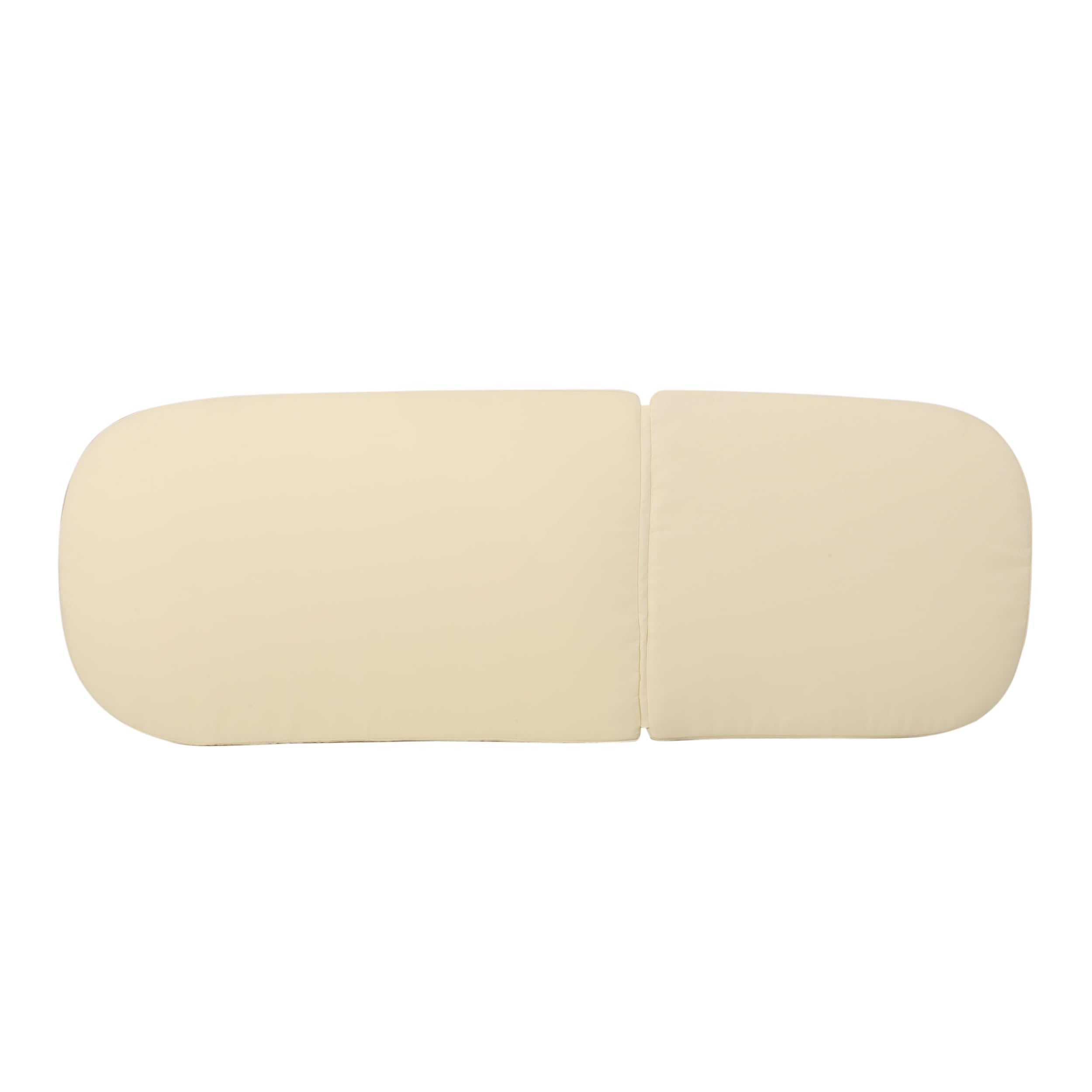 Christopher Knight Home Caspar Outdoor Water Resistant Chaise Lounge Cushions - Beige - Weatherproof Patio Furniture Cushions for Poolside, Deck, and Garden Relaxation