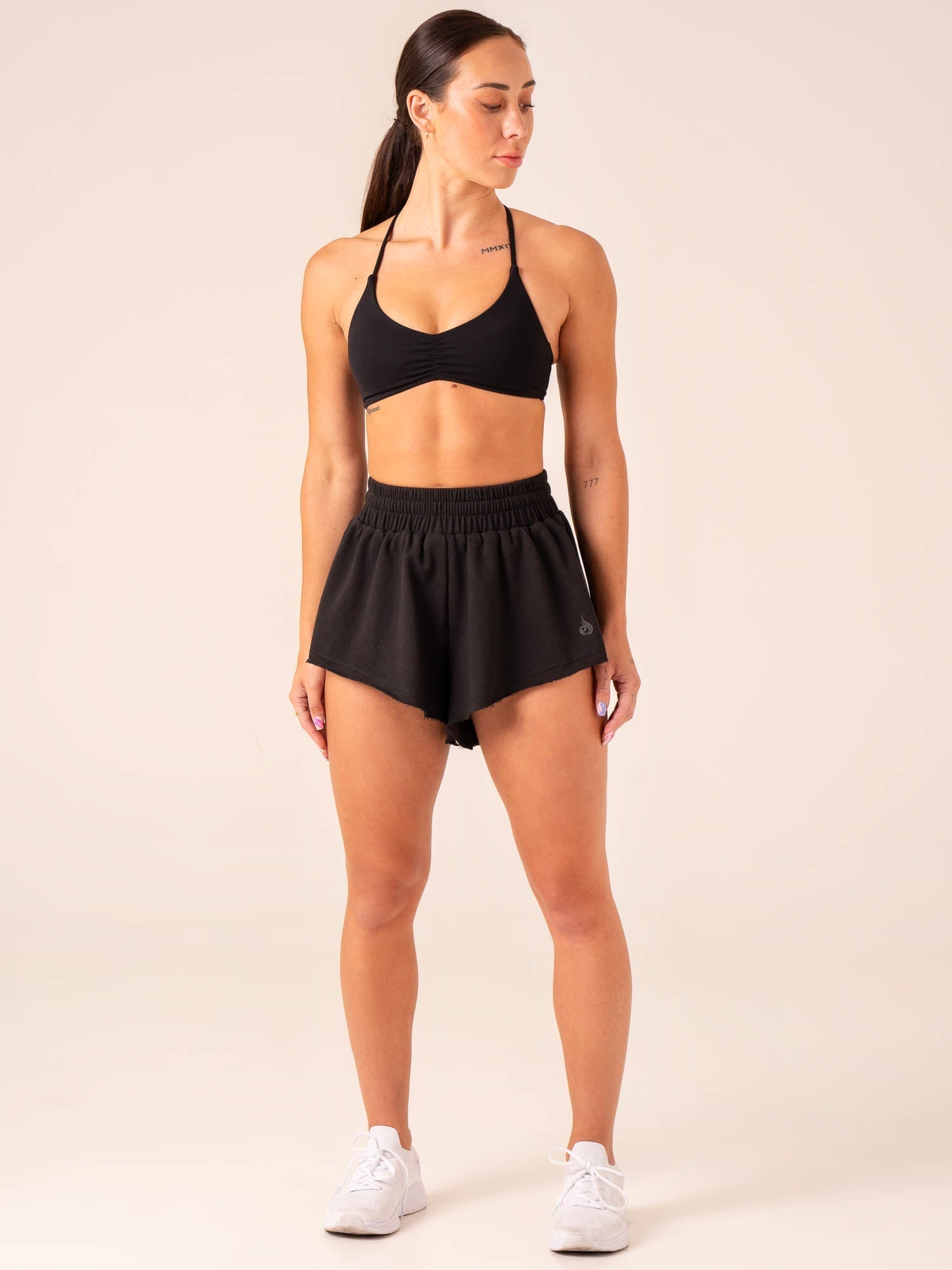 Tempo Track Short - Black | Lightweight Running Shorts for Men & Women | Perfect for Jogging, Gym Workouts & Outdoor Activities