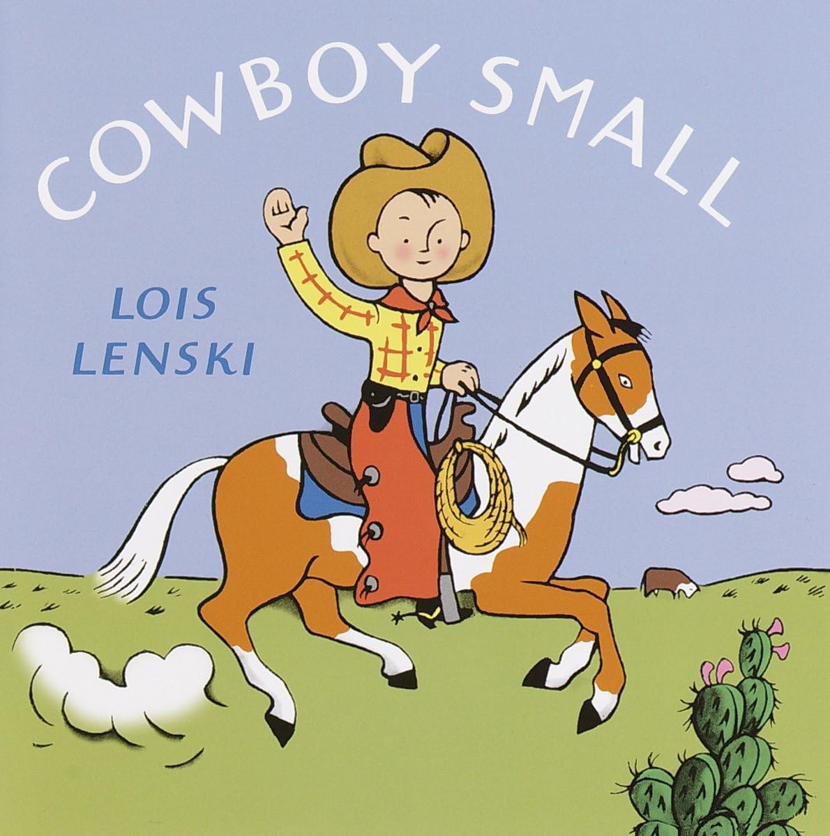 Vintage Cowboy Small Book by Lois Lenski - Classic Children's Western Adventure Story for Kids & Collectors | Perfect for Bedtime Reading & Western Theme Gifts