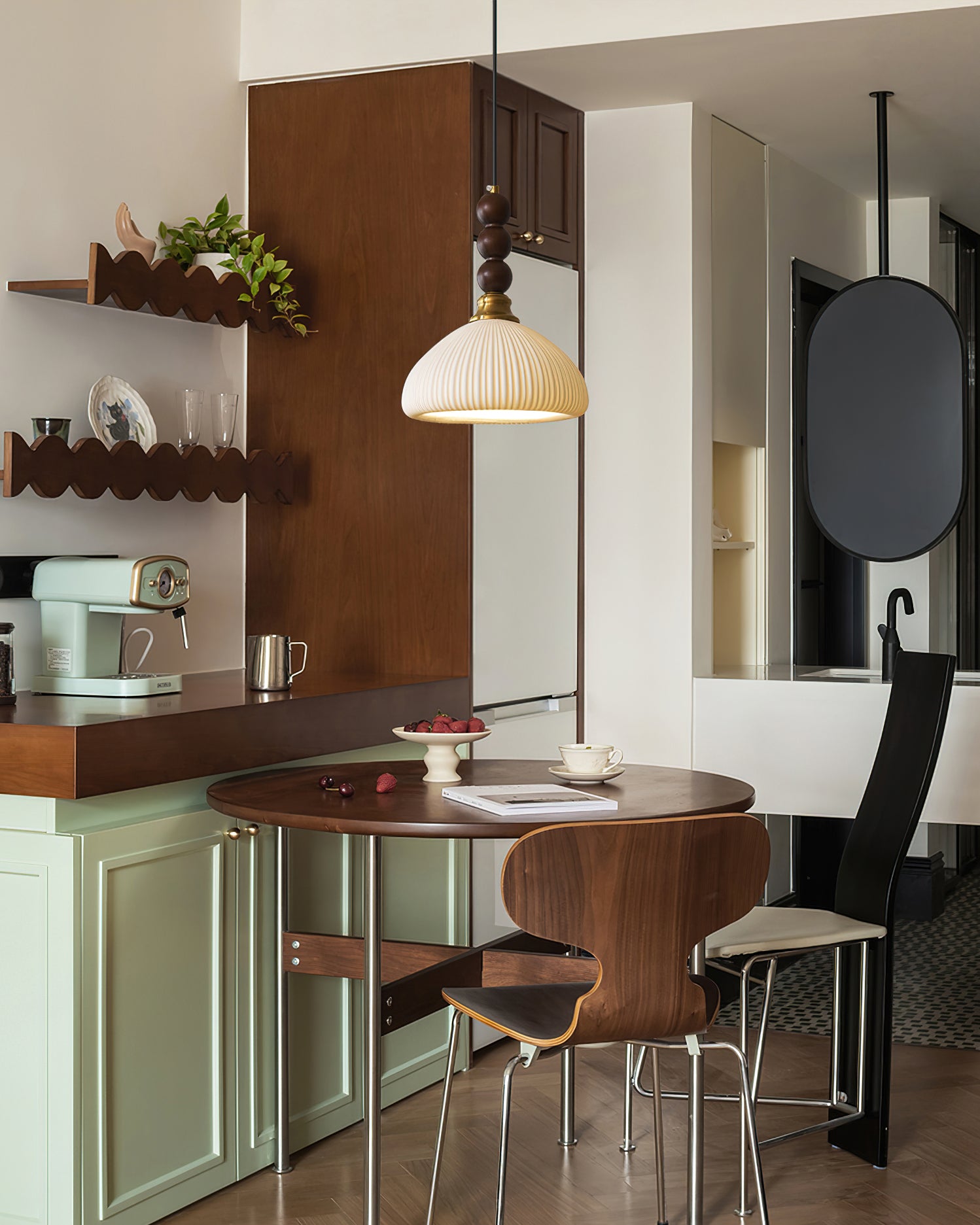 Chic and Modern Chrasy Pendant Lamp - Elegant Hanging Light Fixture for Dining Room, Kitchen Island, or Bedroom Decor