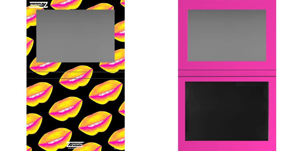 Custom Extra Large Z Palette - Magnetic Makeup Palette for Eyeshadows & Blush - Perfect for Professional Artists & Travel