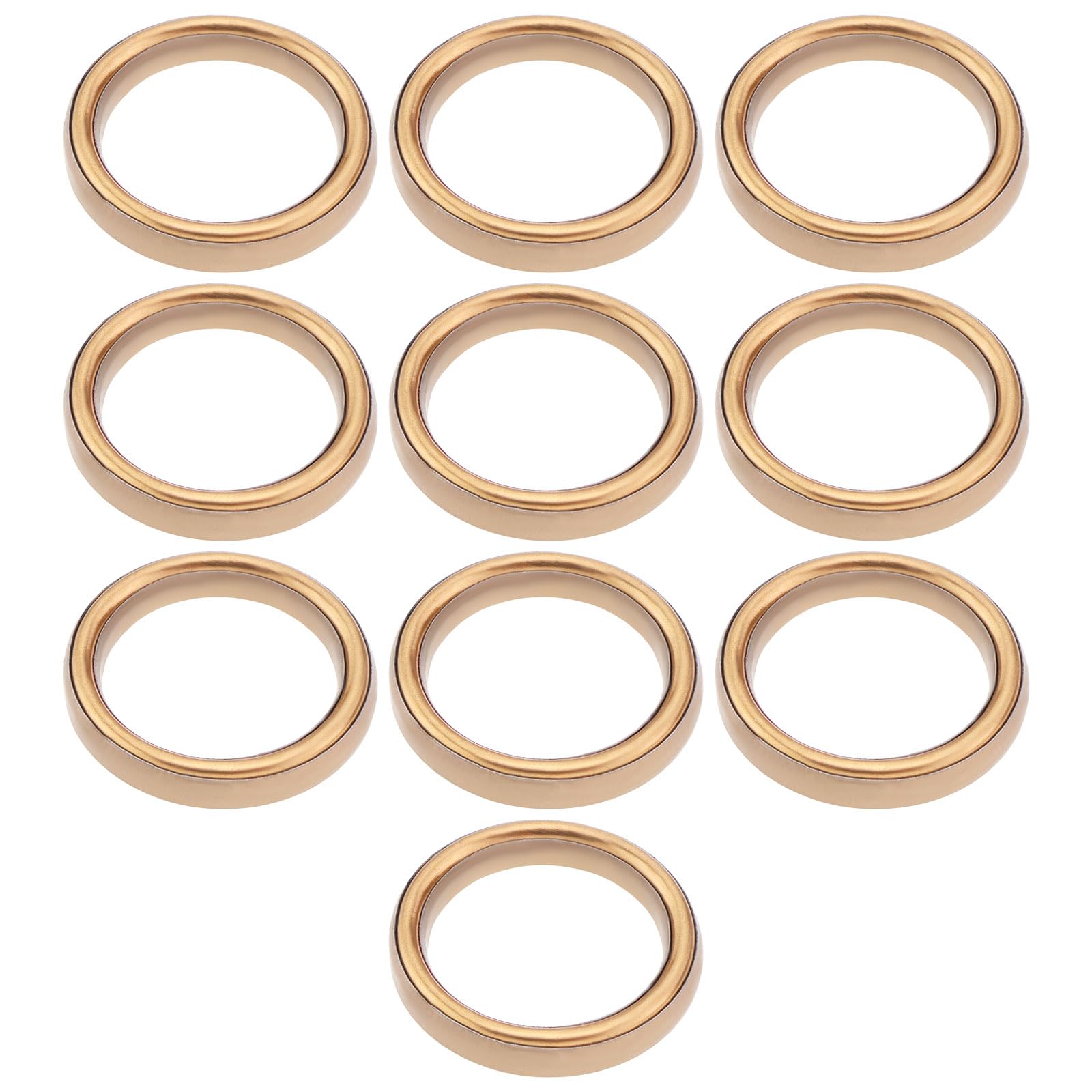 10Pcs Pit Bike Copper Exhaust Gasket for Honda C90 90-140cc - Motorcycle Repair Parts
