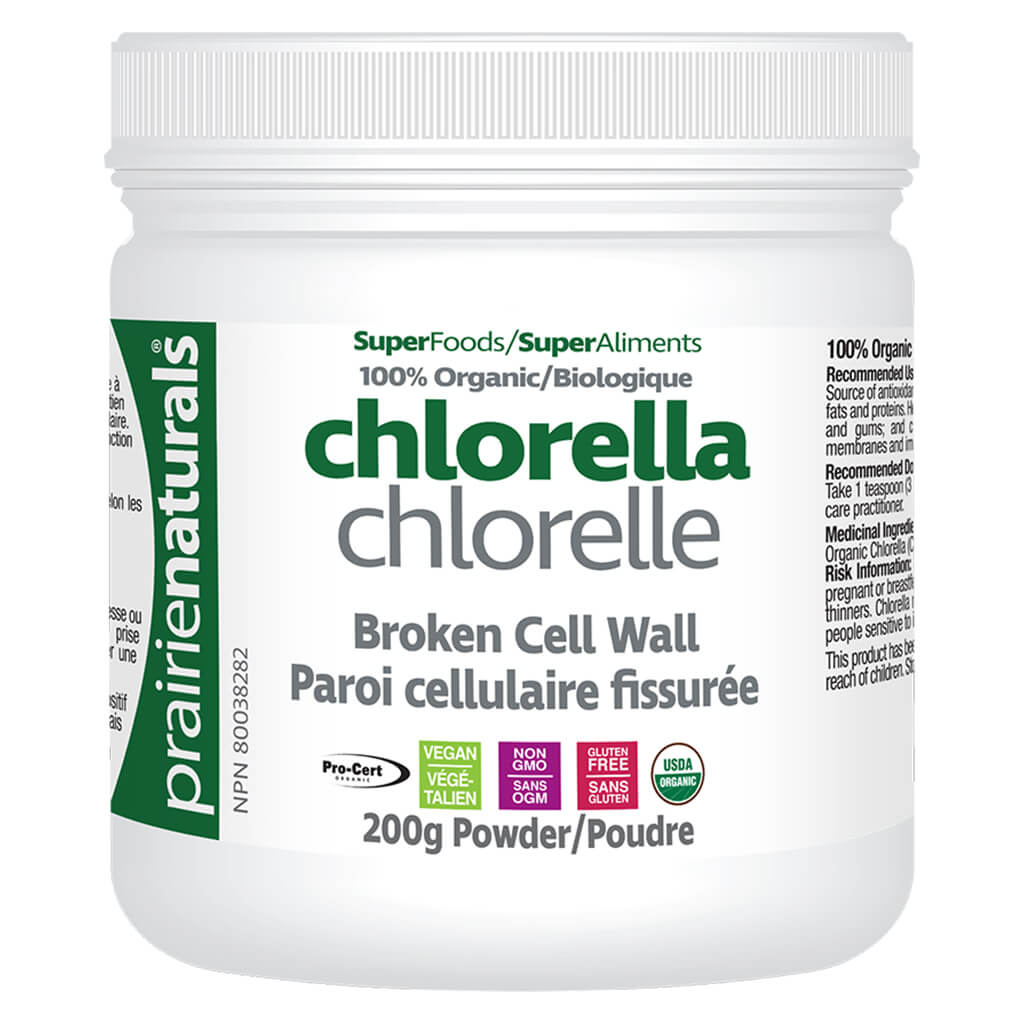 Organic Chlorella Powder with Broken Cell Wall | Premium Superfood Supplement for Detox, Energy & Immunity Boost | Perfect for Smoothies, Juices & Wellness Drinks