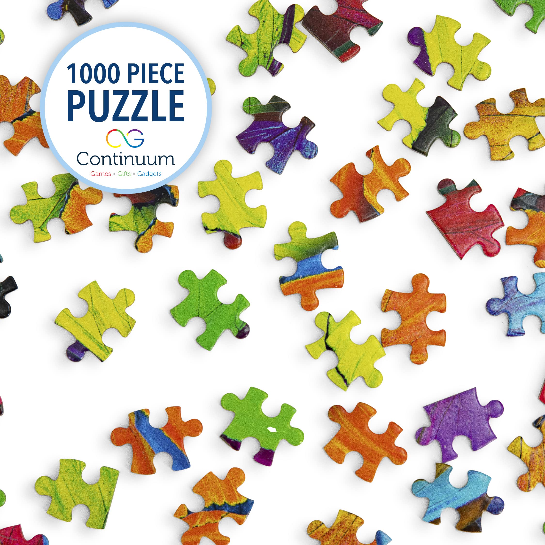 1000-Piece Butterfly Jigsaw Puzzle for Adults - Art Collage Game for Relaxation & Home Decor