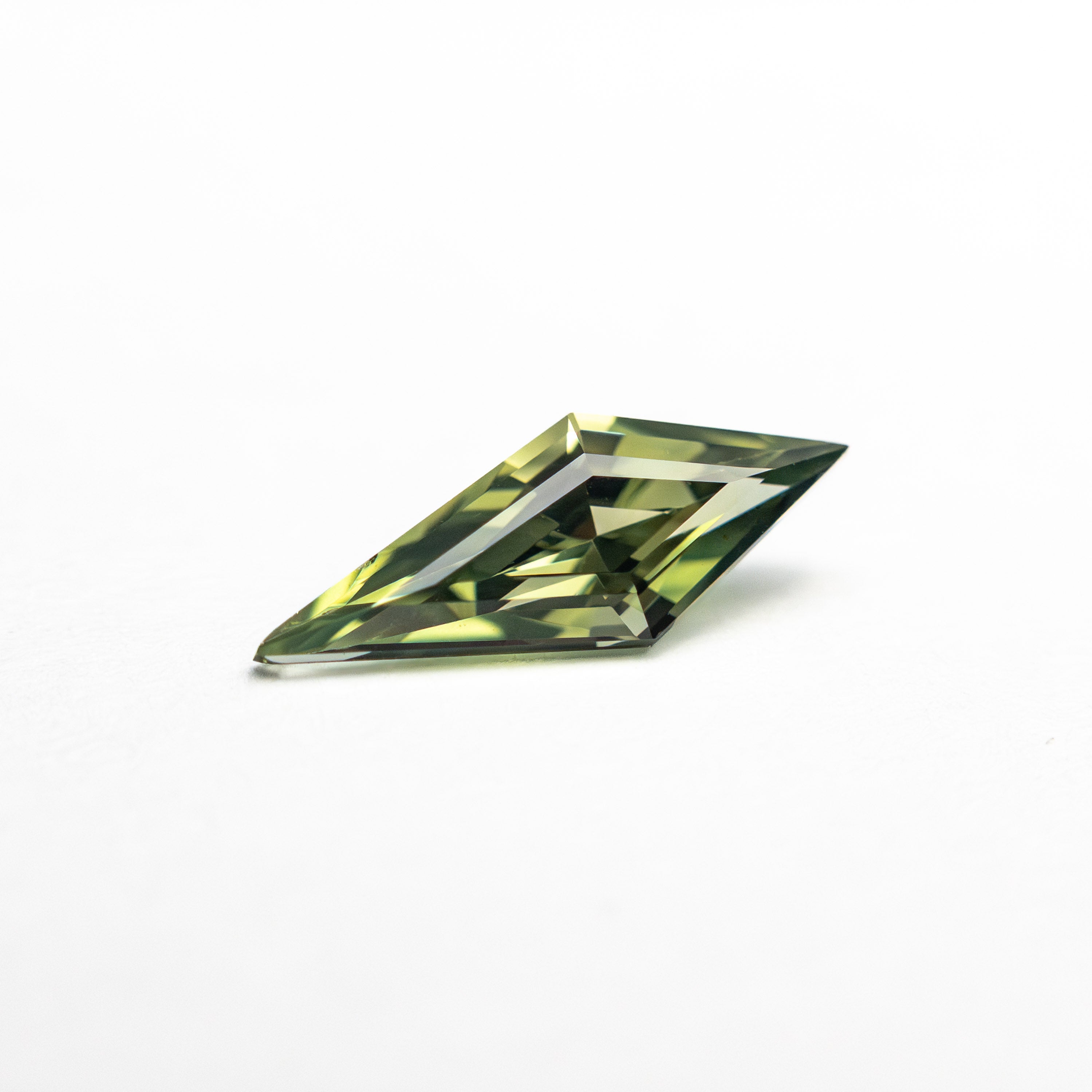 0.51ct Natural Kite Step Cut Blue Sapphire Gemstone - 9.76x3.78x2.66mm for Jewelry Making, Engagement Rings & Unique Gifts
