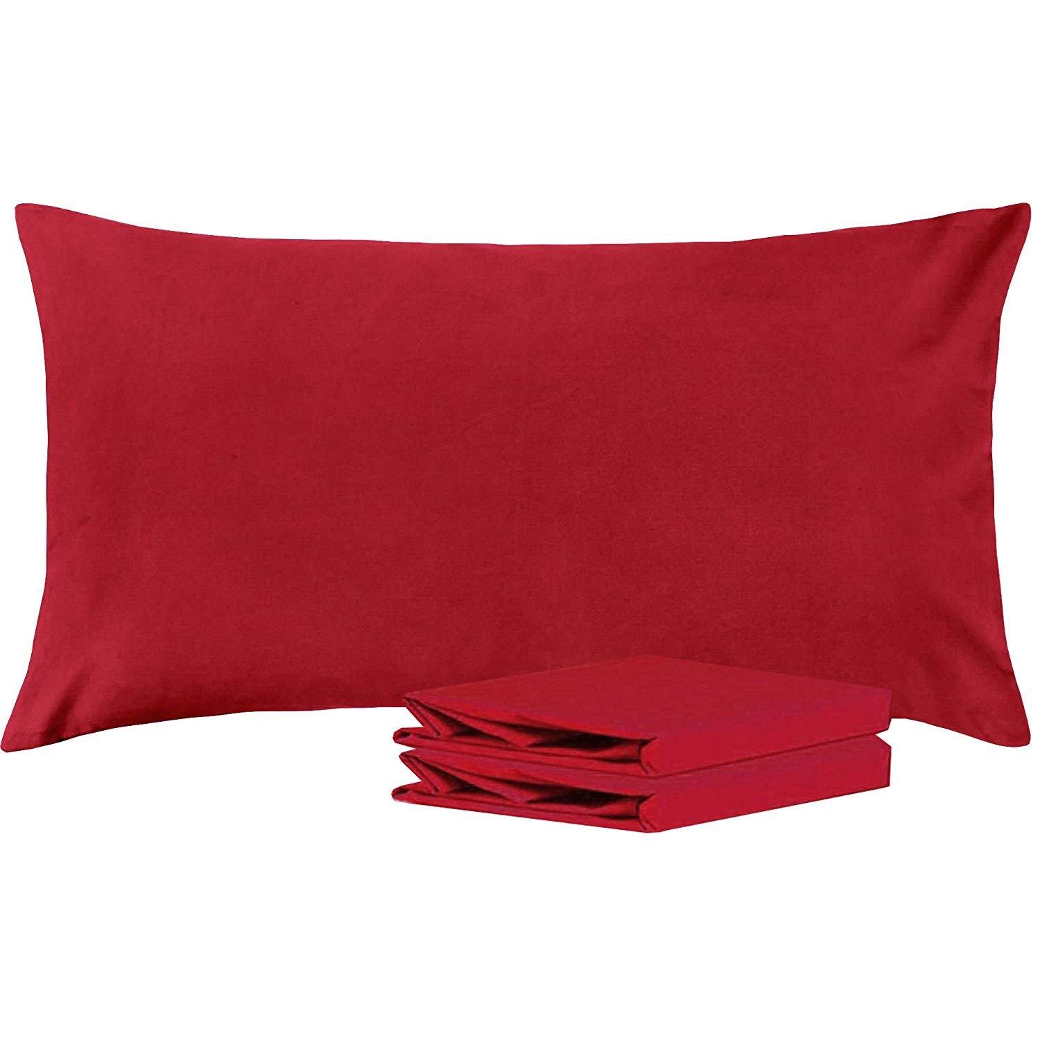 NTBAY Lightweight Microfiber Pillowcases - Ultra Soft & Durable Bedding Set for Side Sleepers | Hypoallergenic & Cooling Pillow Covers for Hotel & Home Use