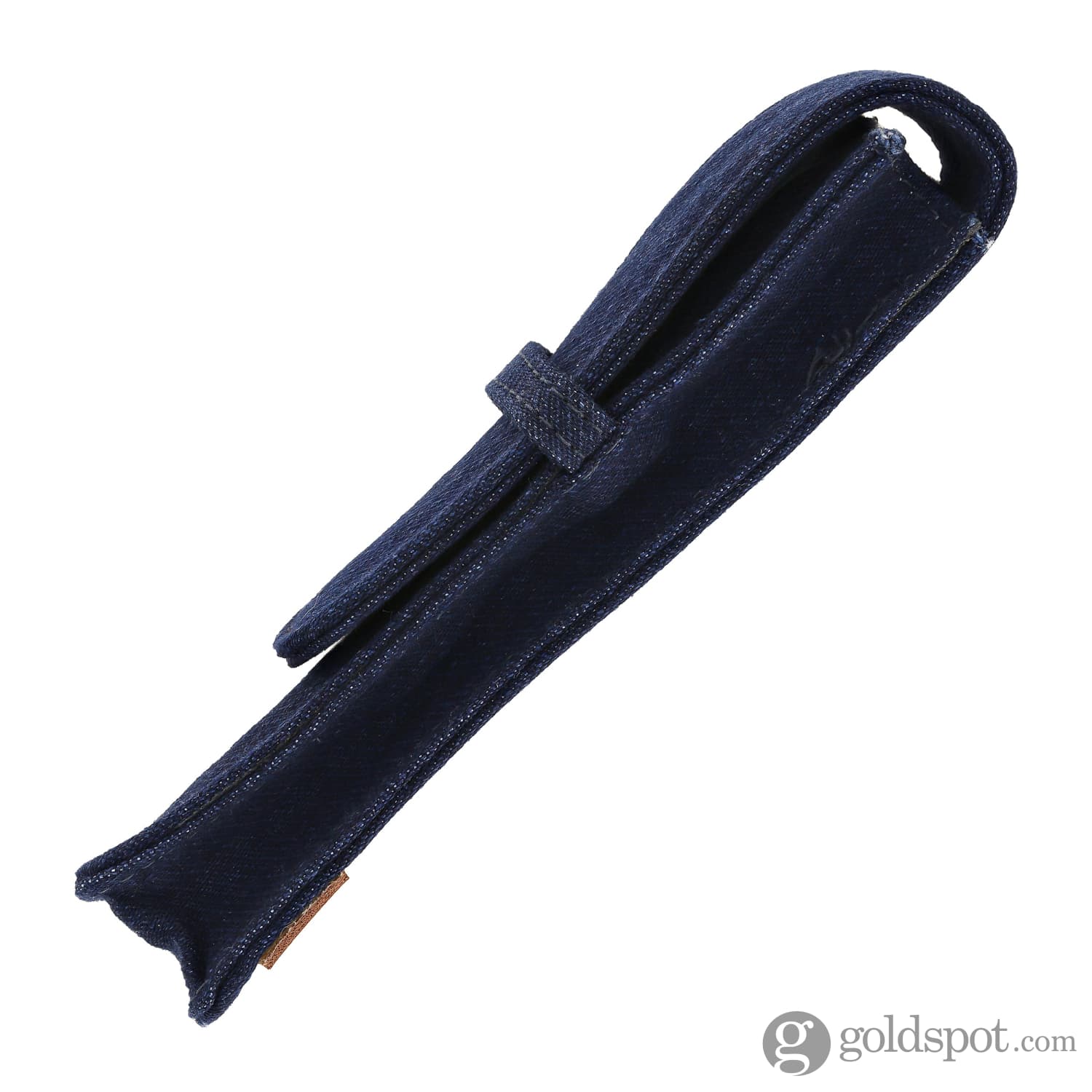 Premium Girologio Denim Single Pen Case - Stylish & Protective Holder for Fountain Pens, Ballpoints & Gel Pens - Perfect for Office, School & Travel